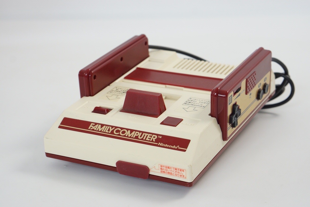 Famicom Console HVC-001 Nintendo FC Tested System -HDMI Adapter- H6334090