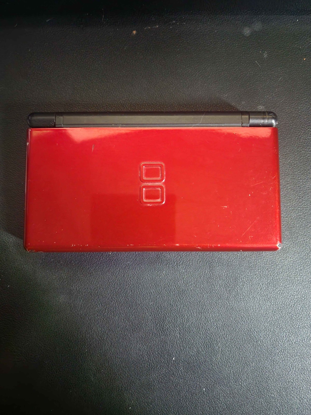 Nintendo DS Lite Crimson System Only TESTED & WORKING NO STYLUS NO CHARGER