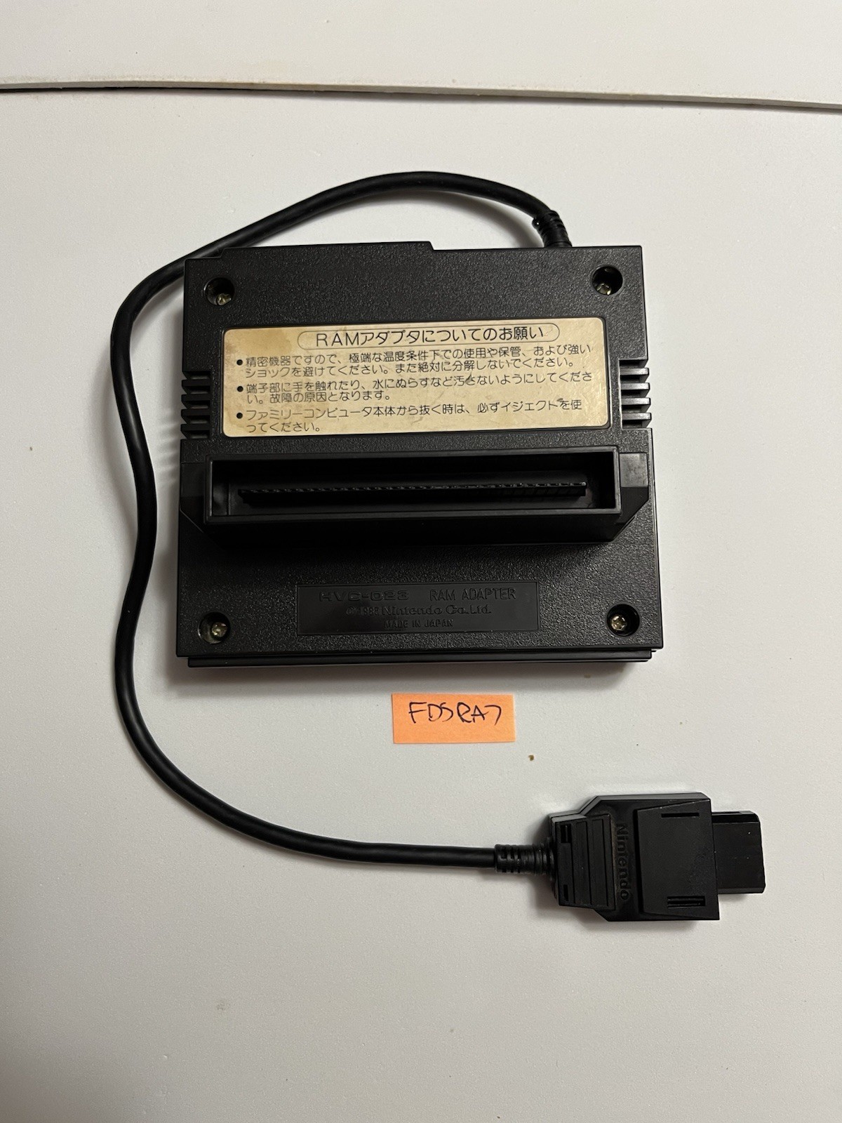 NINTENDO FAMICOM DISK SYSTEM RAM ADAPTER