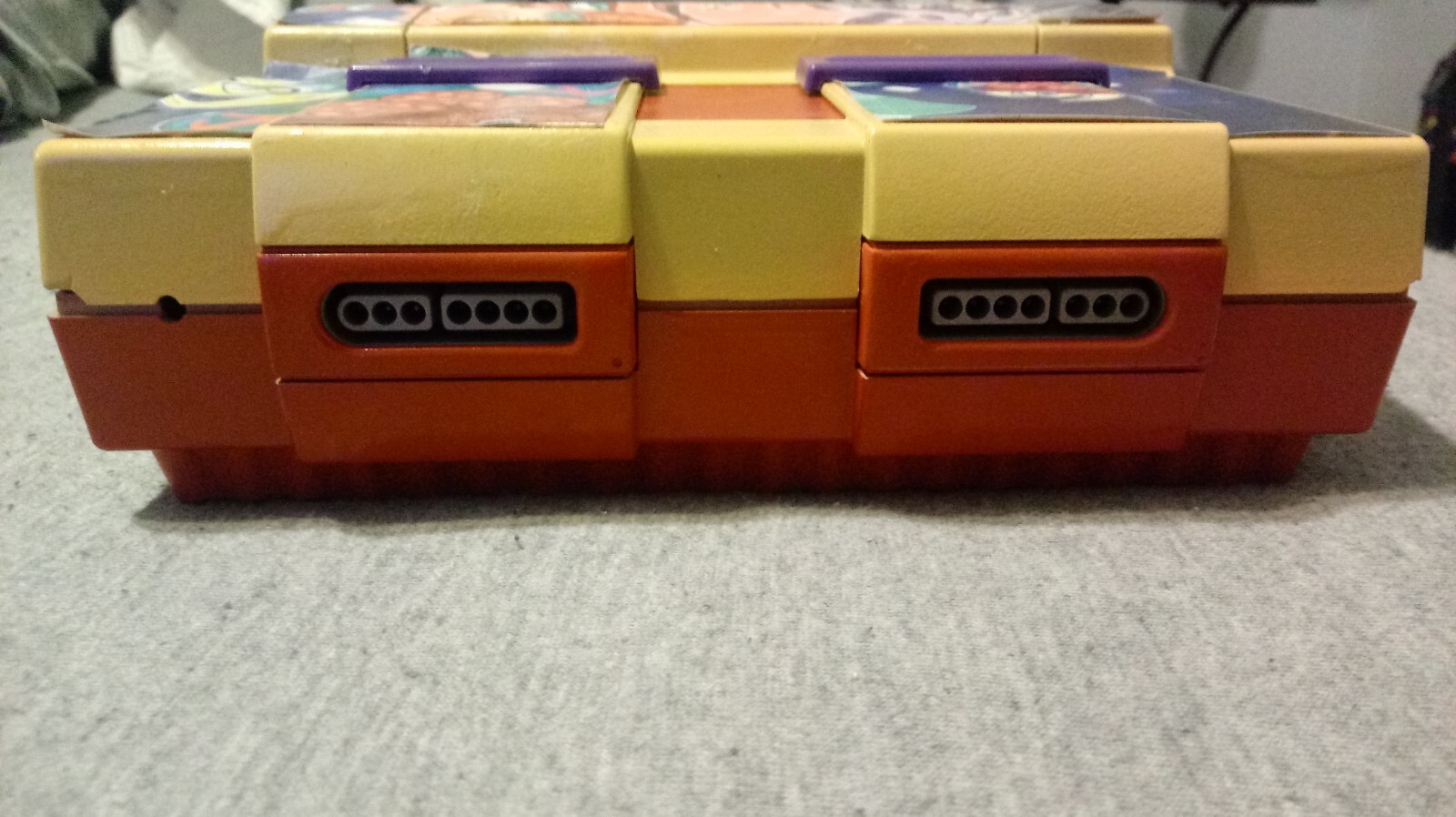 Custom Super Metroid SNES Super Nintendo w/ 2 controllers
