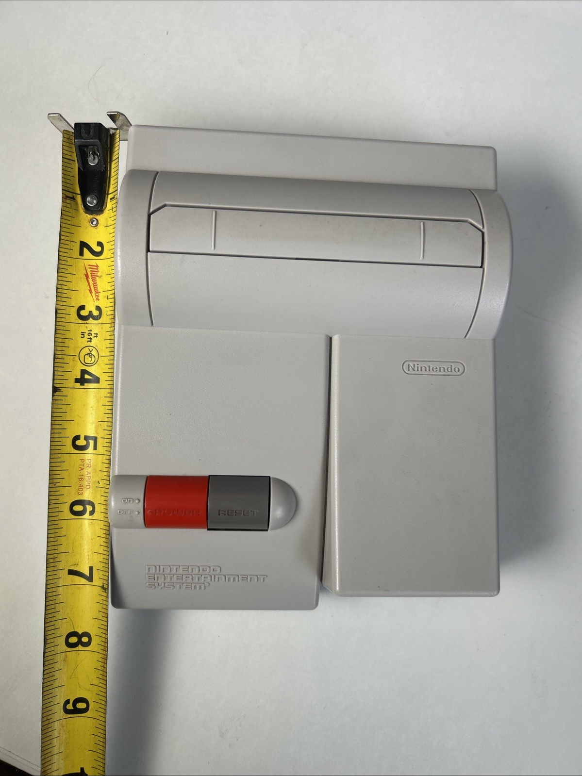 Nintendo Entertainment System NES NES-101 Top Loader W Dog Bone & Mario 3