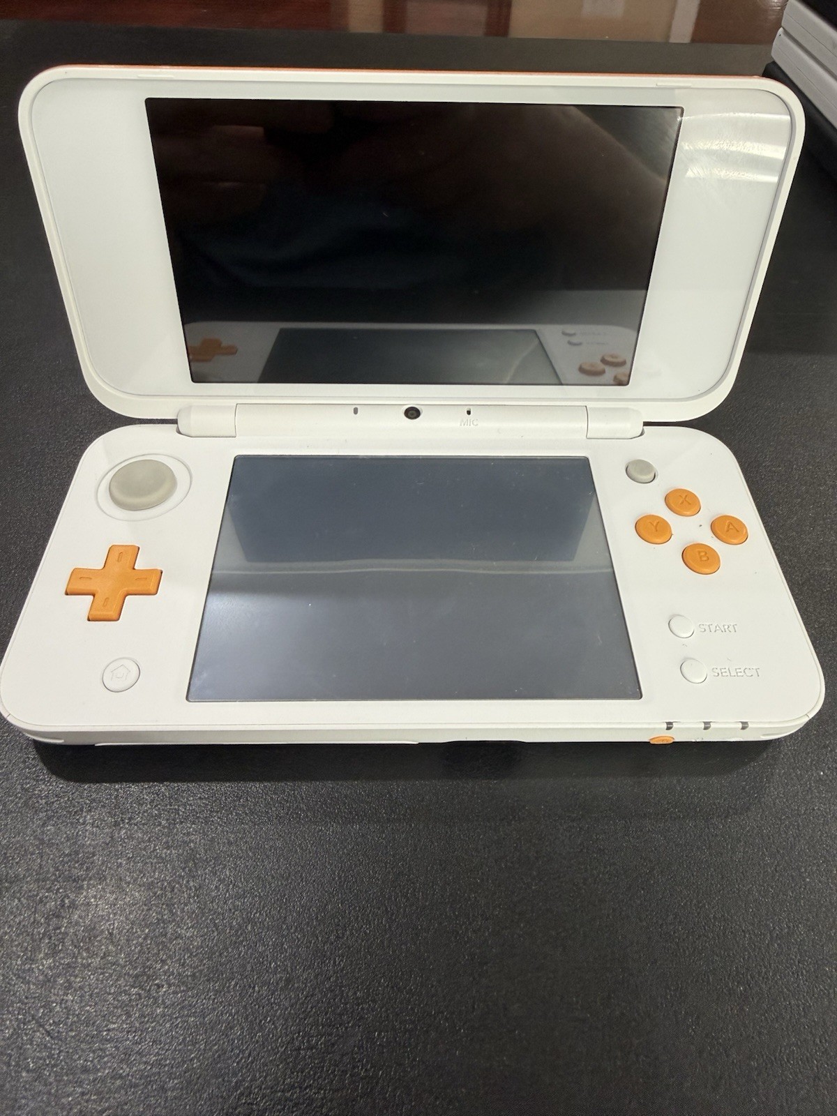 Nintendo New 2DS LL XL White x Orange Console Japanese Ver