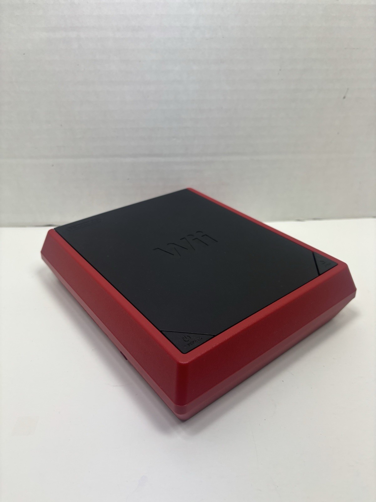 Nintendo Wii Mini Game Console Red Black RVL-201 Wii Sports Bundle | Tested