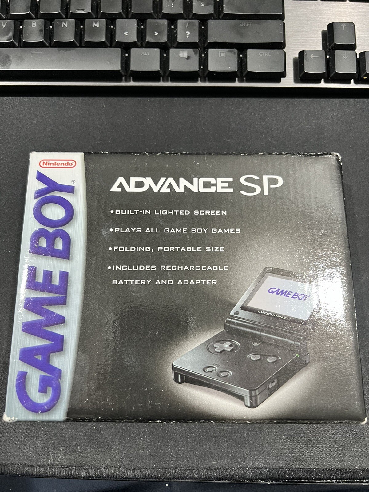 Nintendo Game Boy Advance SP Handheld Console – Onyx Black