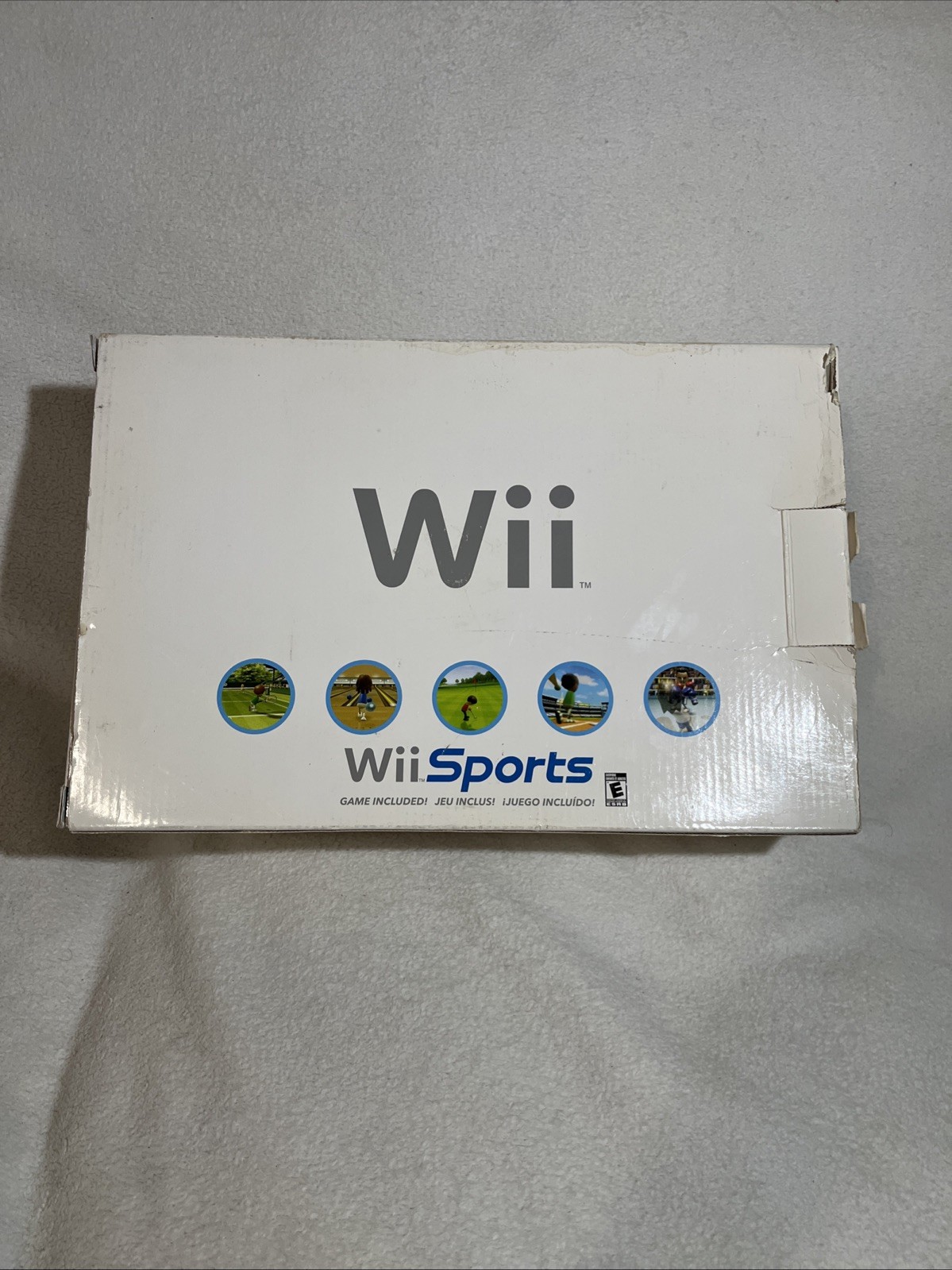 Nintendo Wii Console Complete In Box with Wii Sports Bundle – White Tested