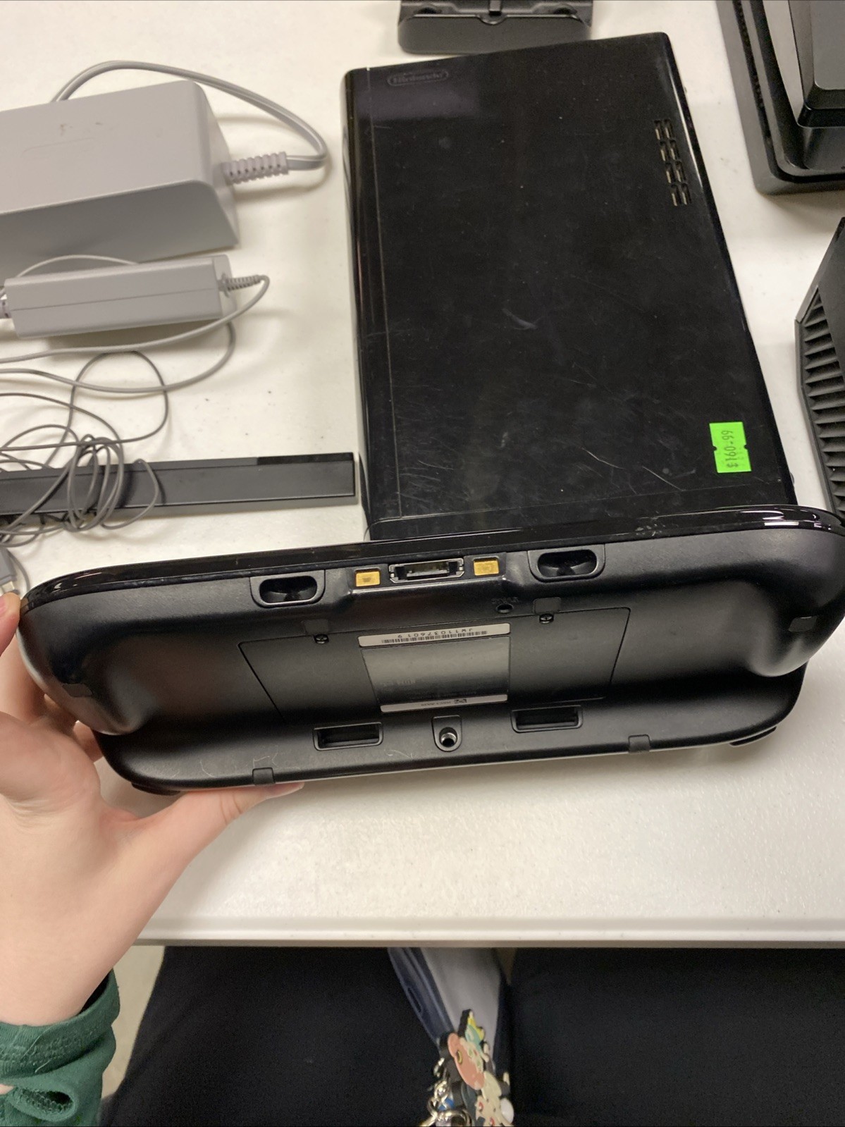 Wii U Console Black All Parts