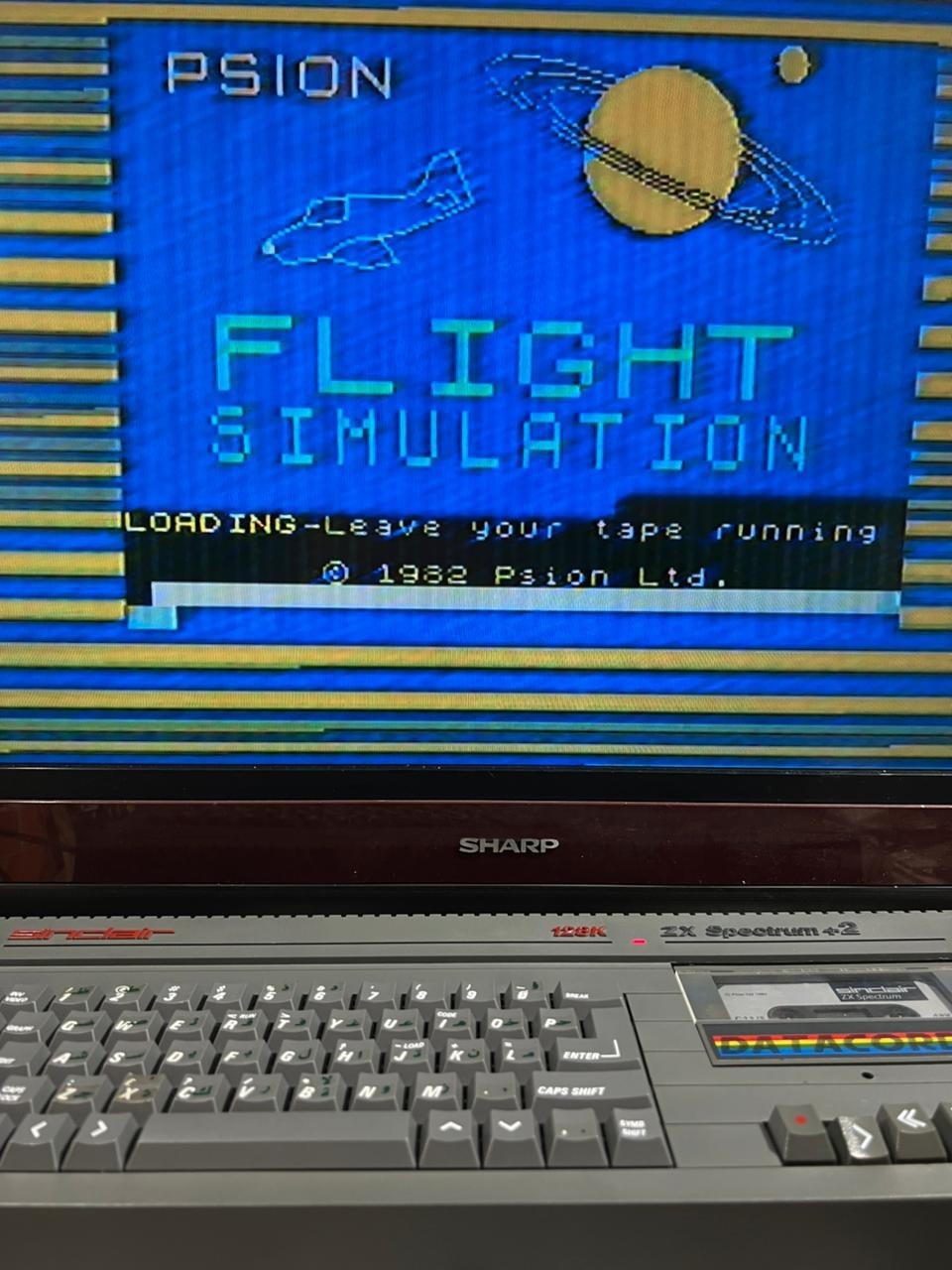 SINCLAIR ZX SPECTRUM +2 128K COMPUTER GAME VINTAGE Arabic & English سنكلير مصر
