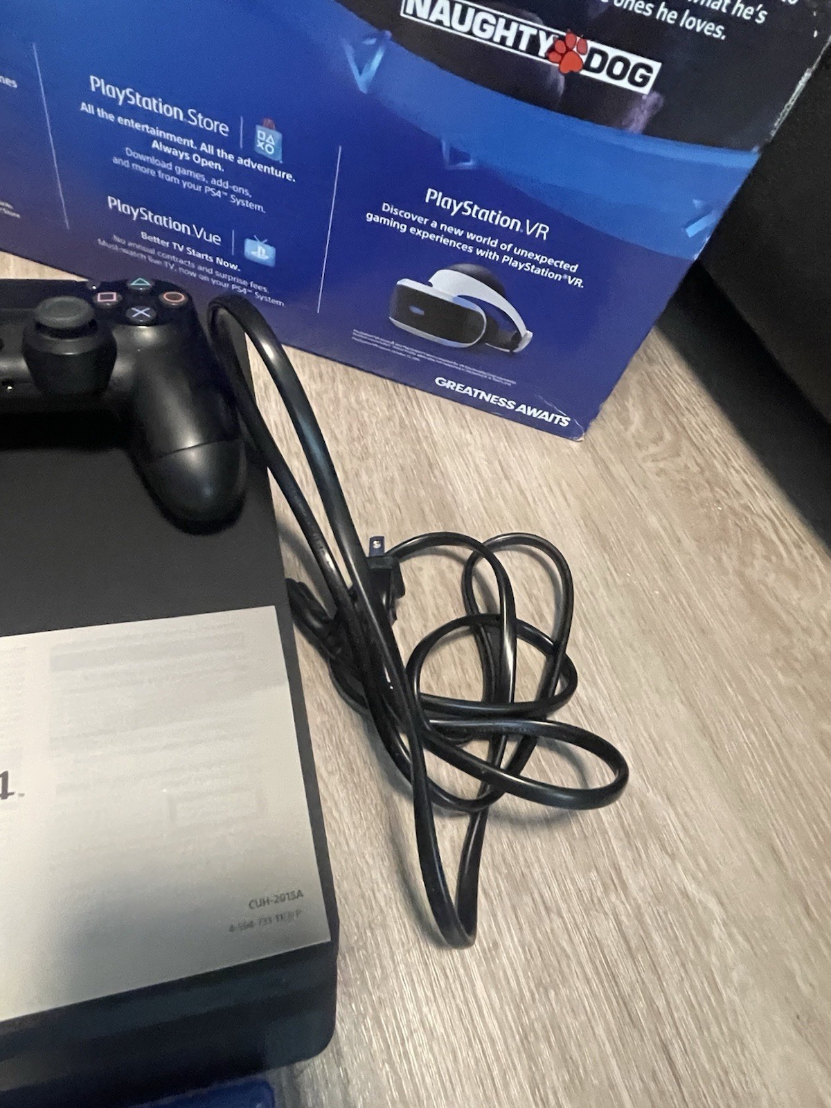**(CIB)** Sony PlayStation 4 UNCHARTED 4 edition 500GB! *TESTED AND WORKING*