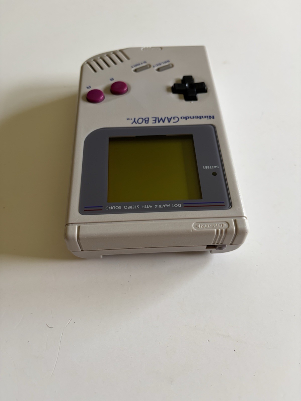 Professionally Restored OEM Original Game Boy DMG-01 Console Handheld