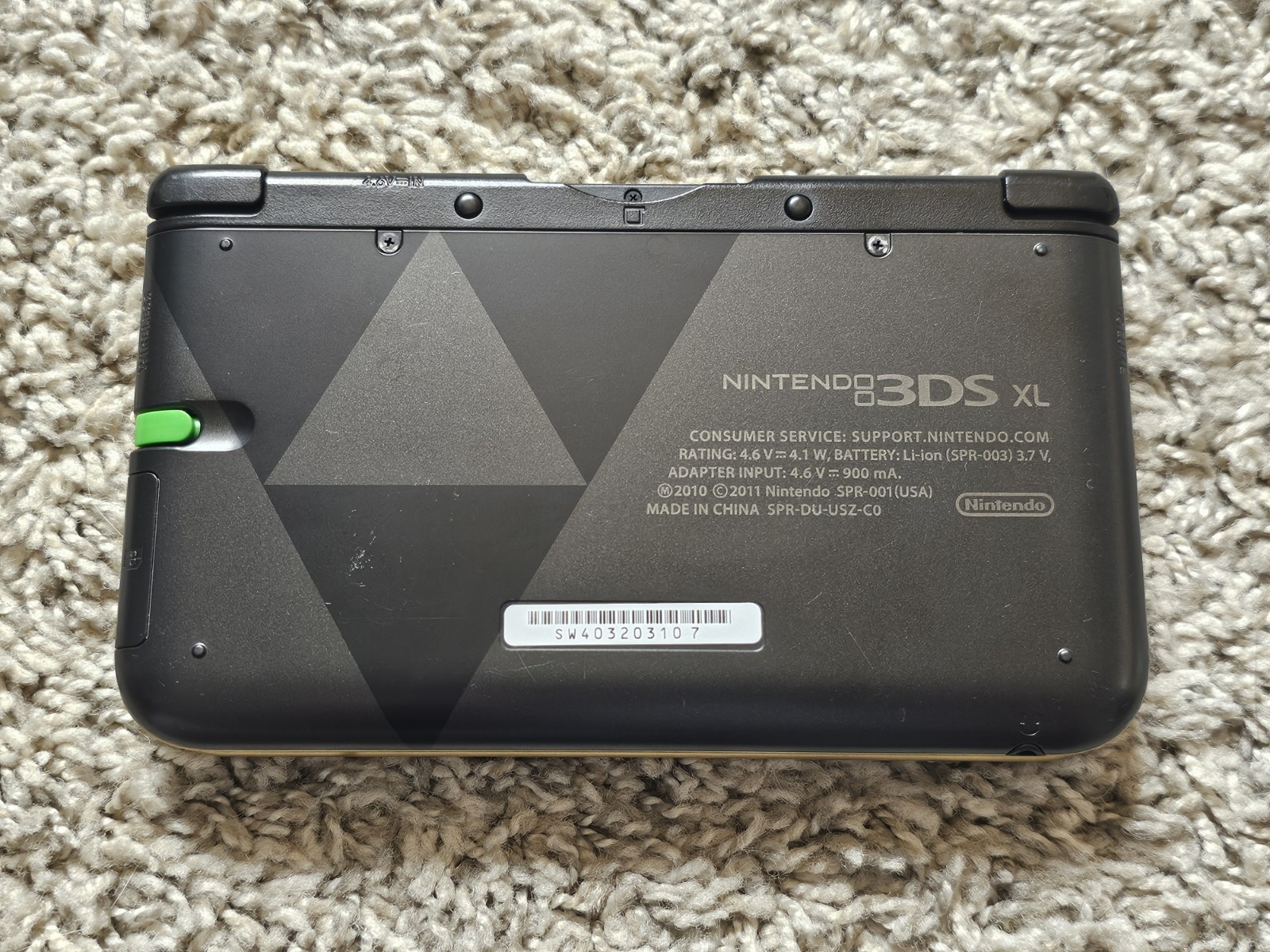 Legend Of Zelda Link Between Worlds Nintendo 3DS XL Limited Edition Console CIB