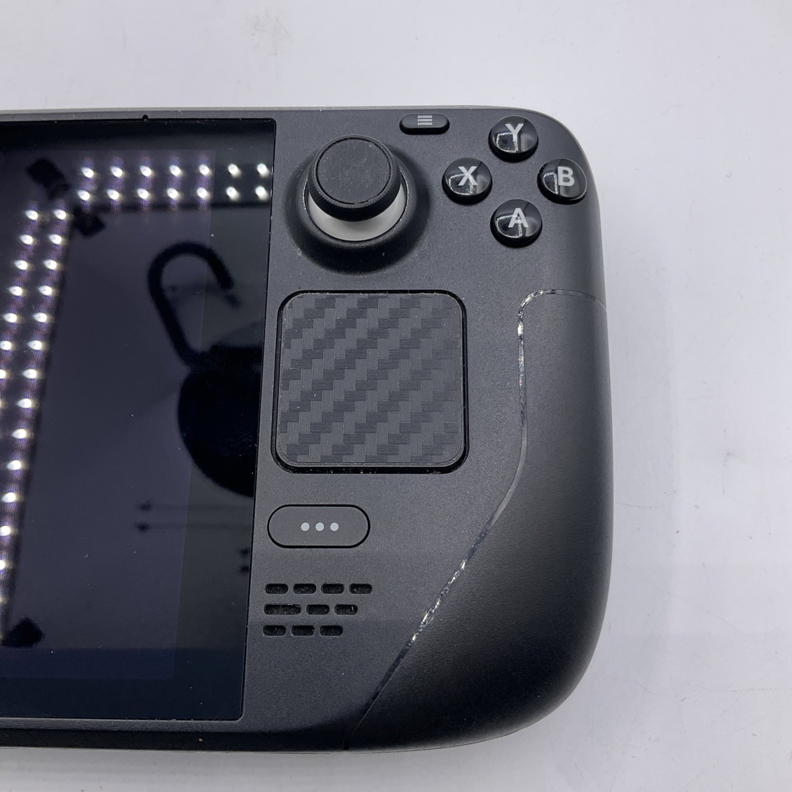 Valve Steam Deck 512GB LCD – Black – With Soft Cover and Hard Case – No Charger