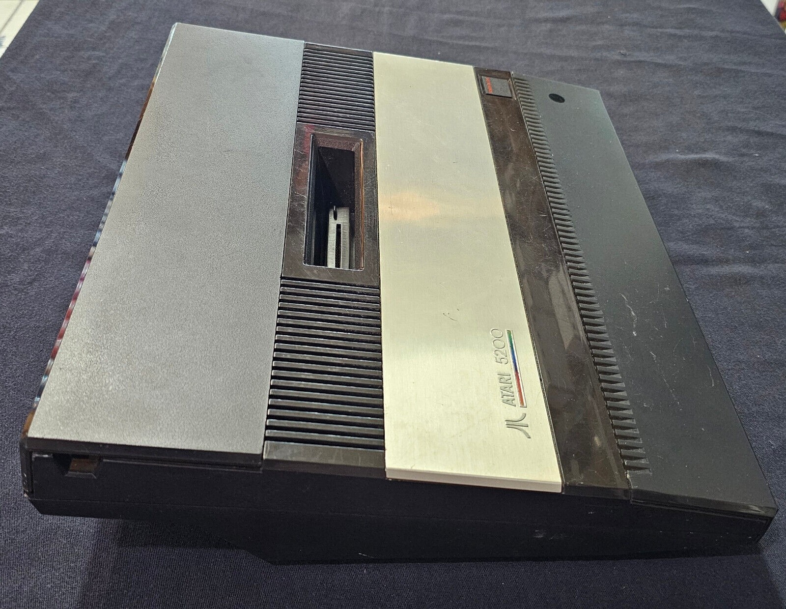 Atari 5200 Console 4 Port w/ Power Adapter Mod – Tested & Working! + Congo Bongo