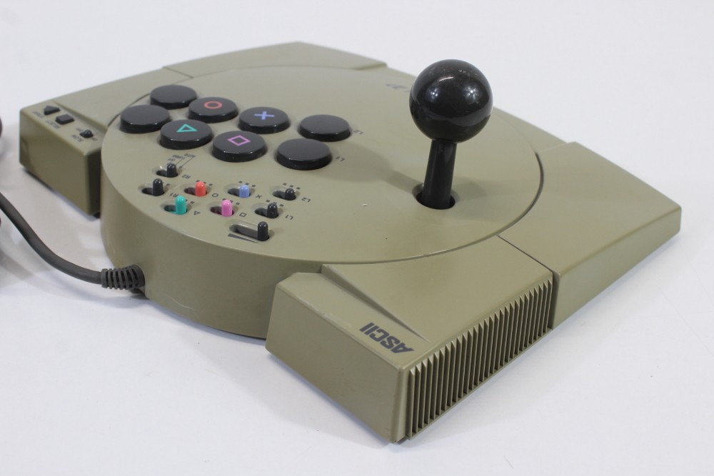ASCII Fighter Stick V Arcade Joystick Controller ASC-0501J PlayStation 533