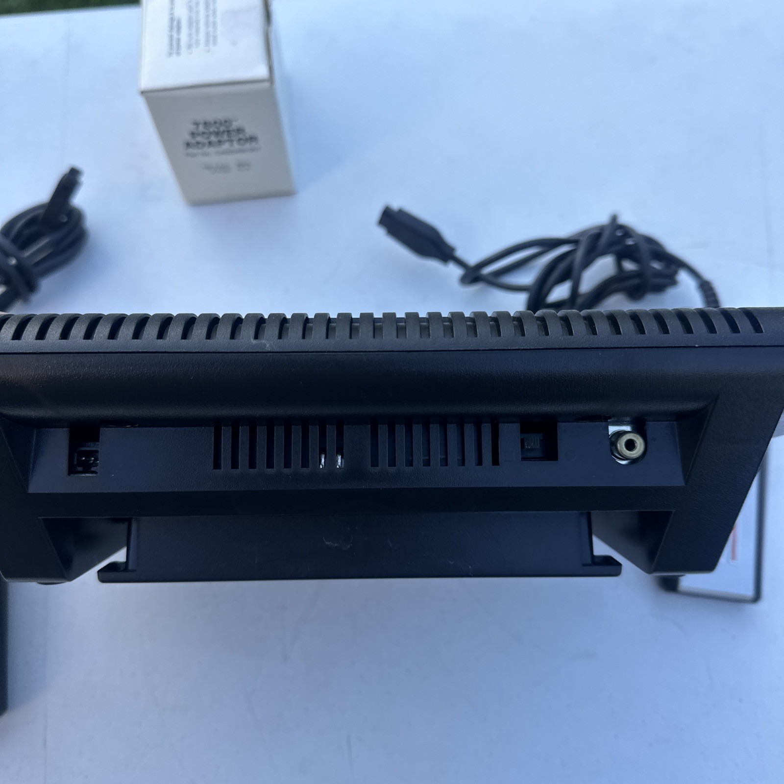 VTG Atari 7800 ProSystem Console 2 Controllers Pole Position II Tested Bundle