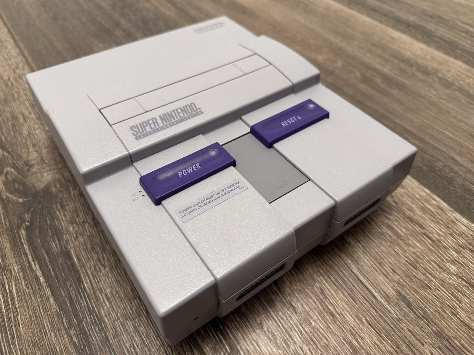 SNES Super Nintendo Console 1Chip Rev01 Recapped Serviced! Bundle READ