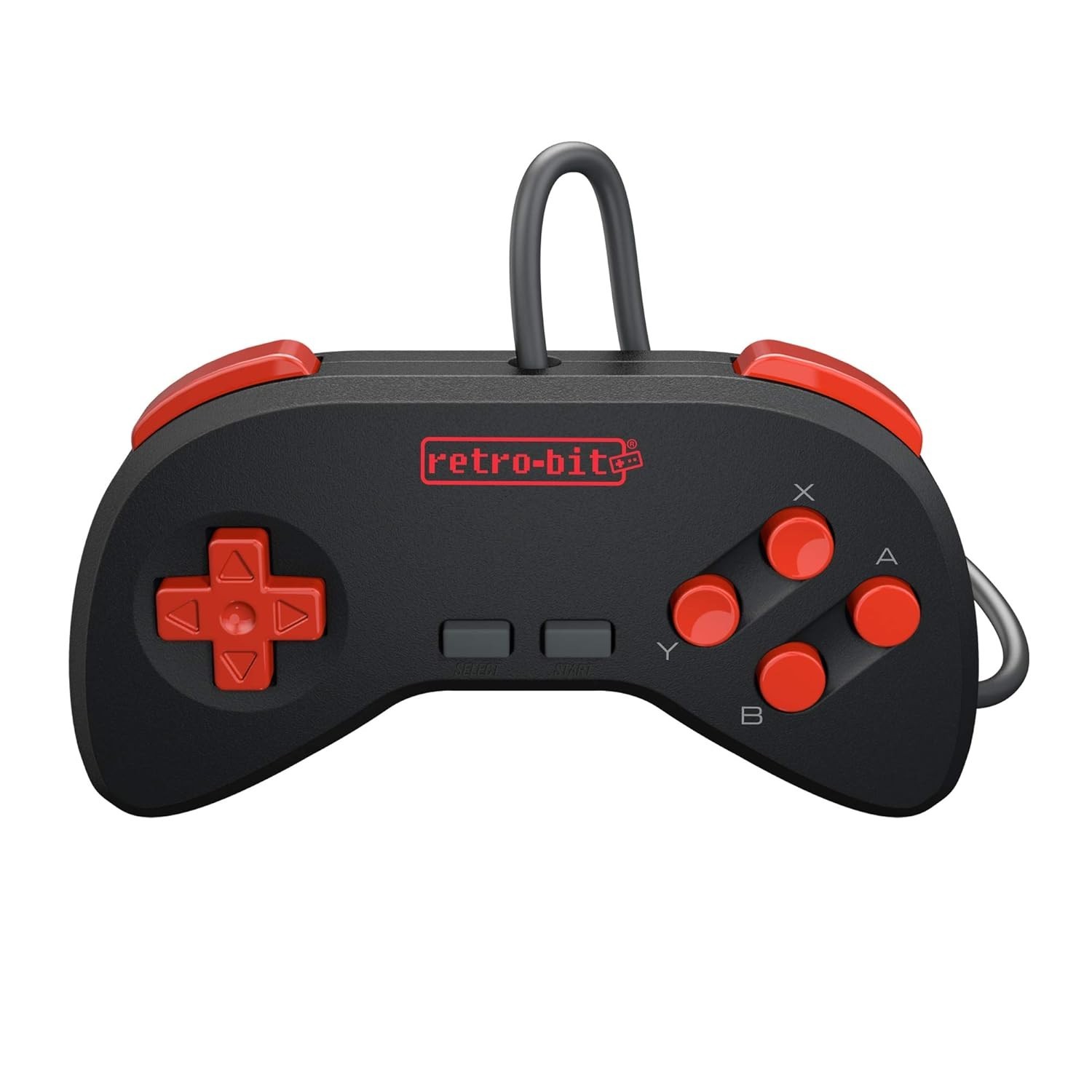 NEW Retro Duo 2 in 1 Console System NES SNES Compatible Black Red