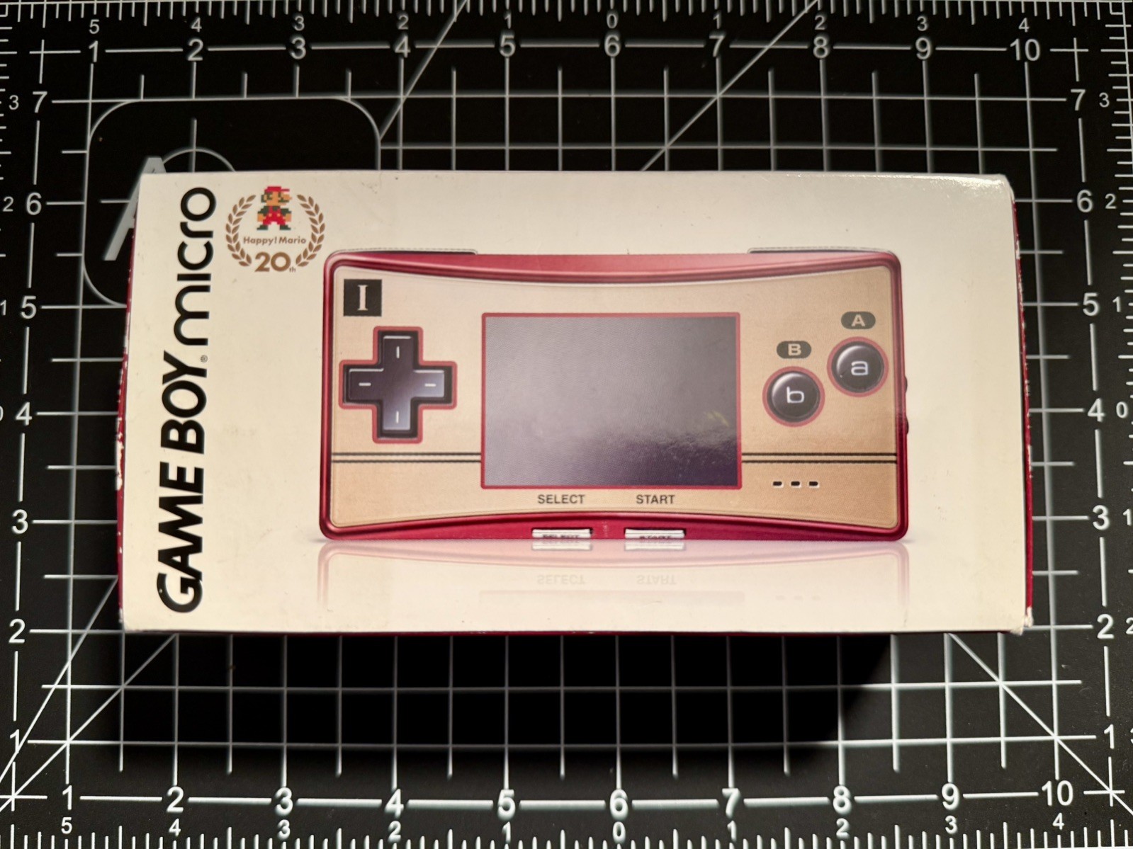 Nintendo GAME BOY Micro Console Famicom Happy Mario Design Limited [Japan model]