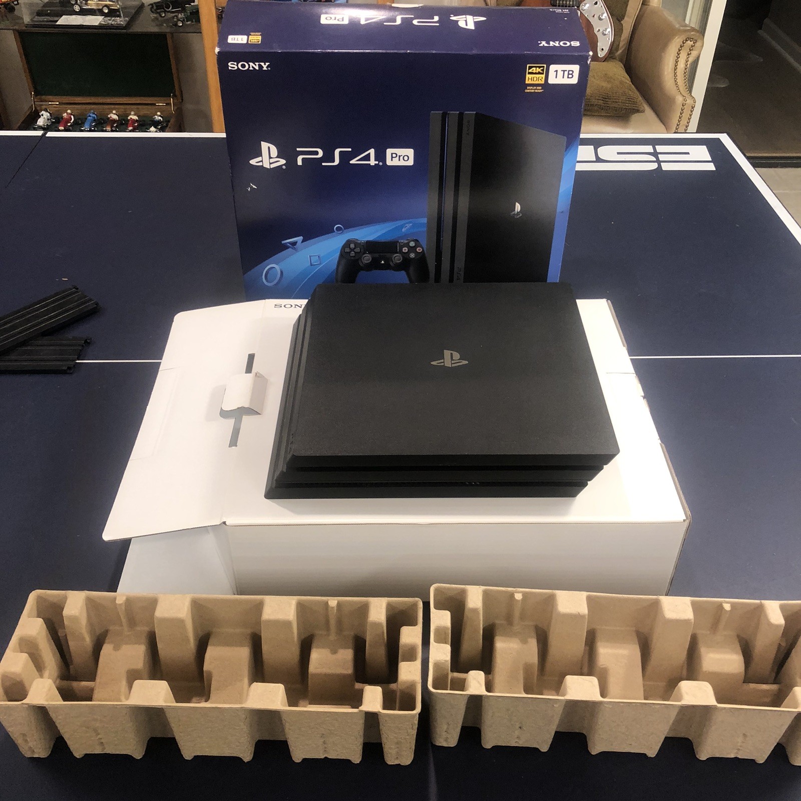 SONY PS4 4K HDR 1 TB – Includes 2 Controllers & 15 Classic Games