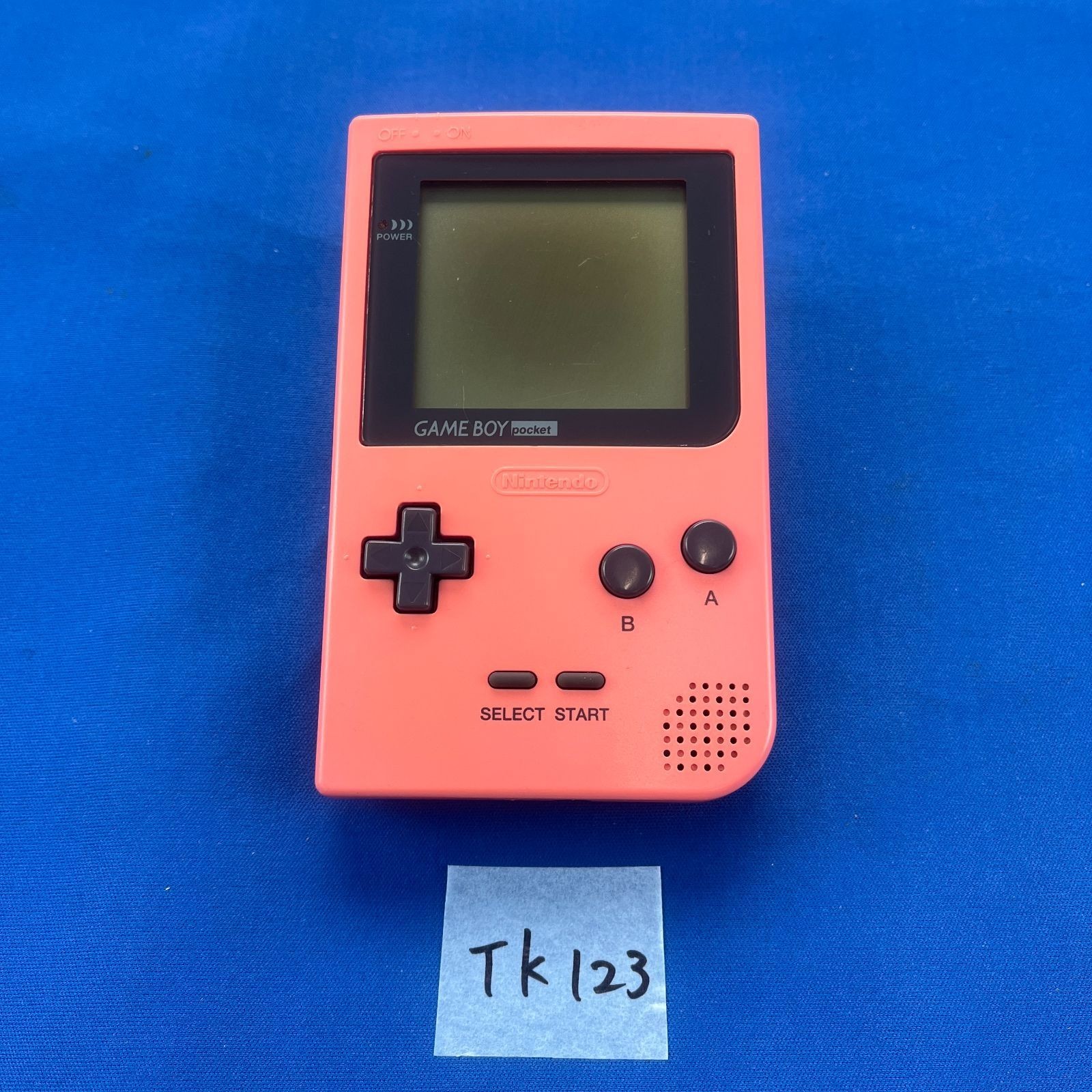 ◇TK123 Nintendo Game Boy Pocket Handheld System – Pink Japan Tested Working