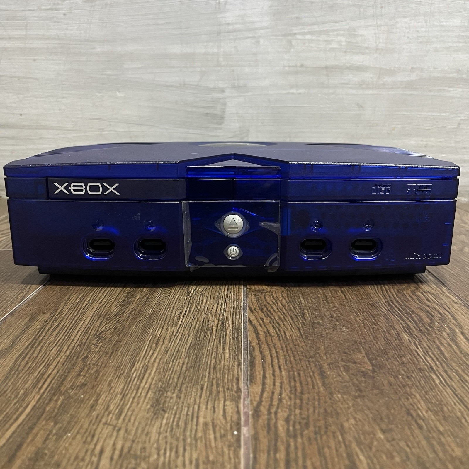 Original Xbox Halo 2 Crystal Ice Blue Console Black Jewel Asia ( Unmodified )