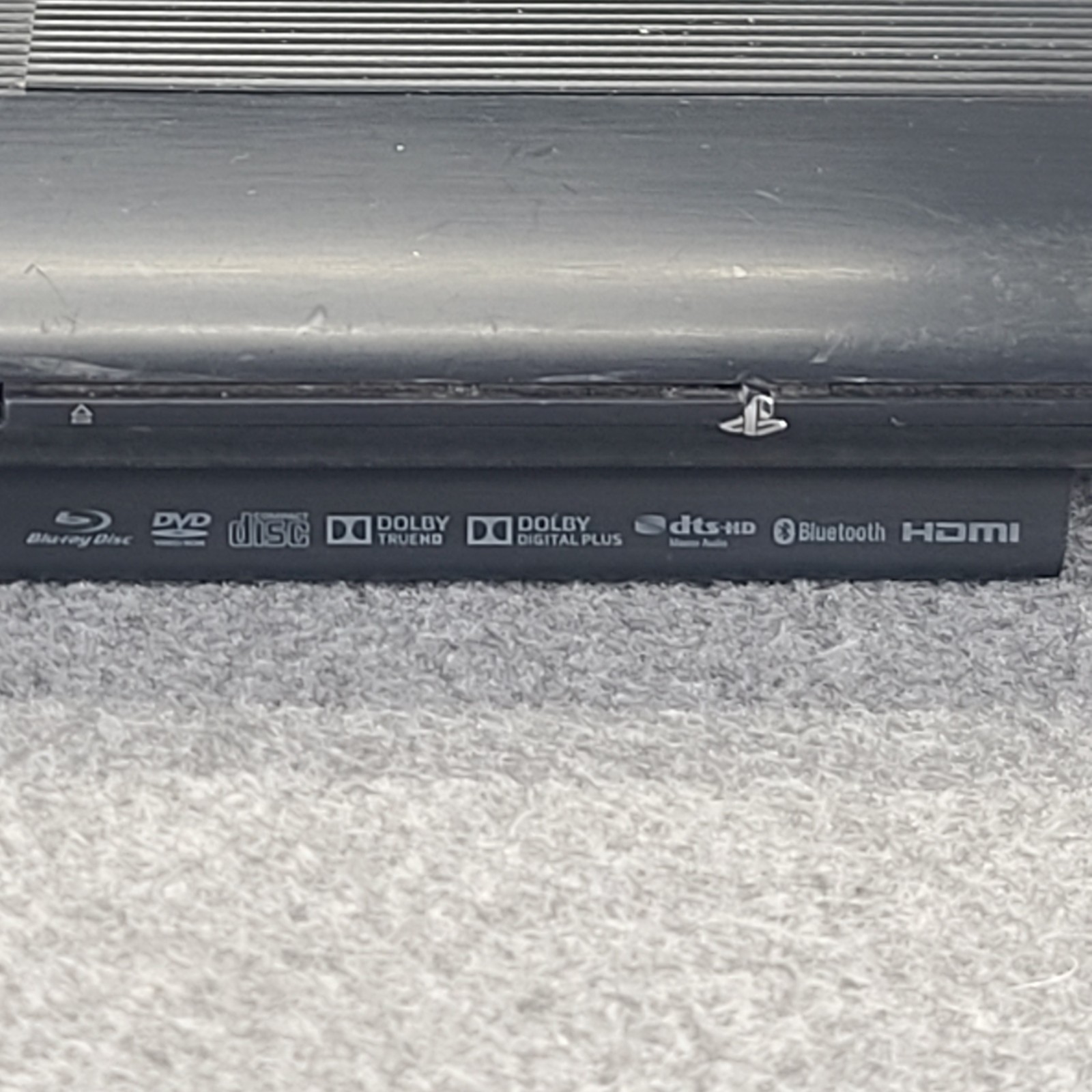 Sony PS3 Super Slim 250GB Black Console Bundle CECH-4201B Controller Cords Works