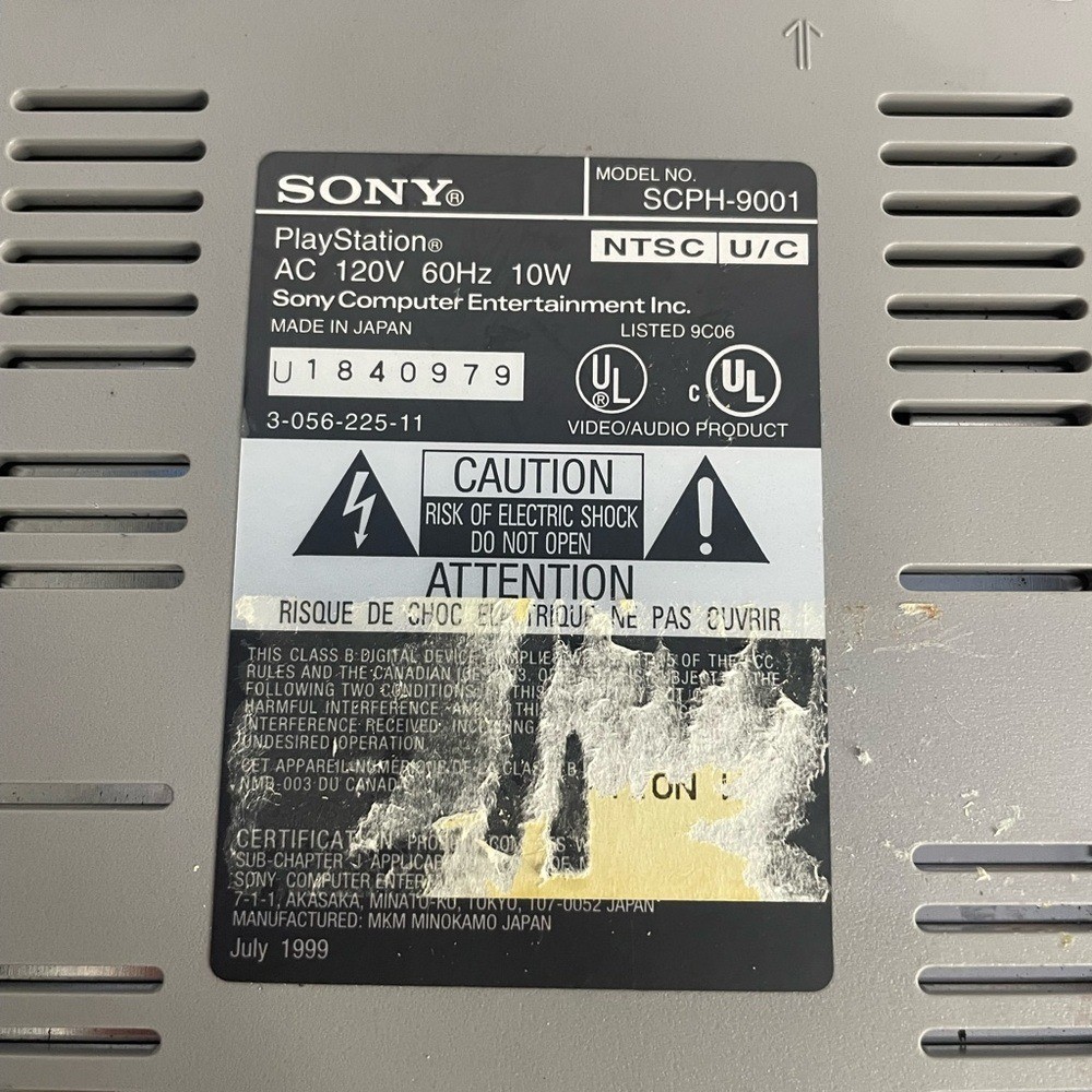 Playstation Original- See Description
