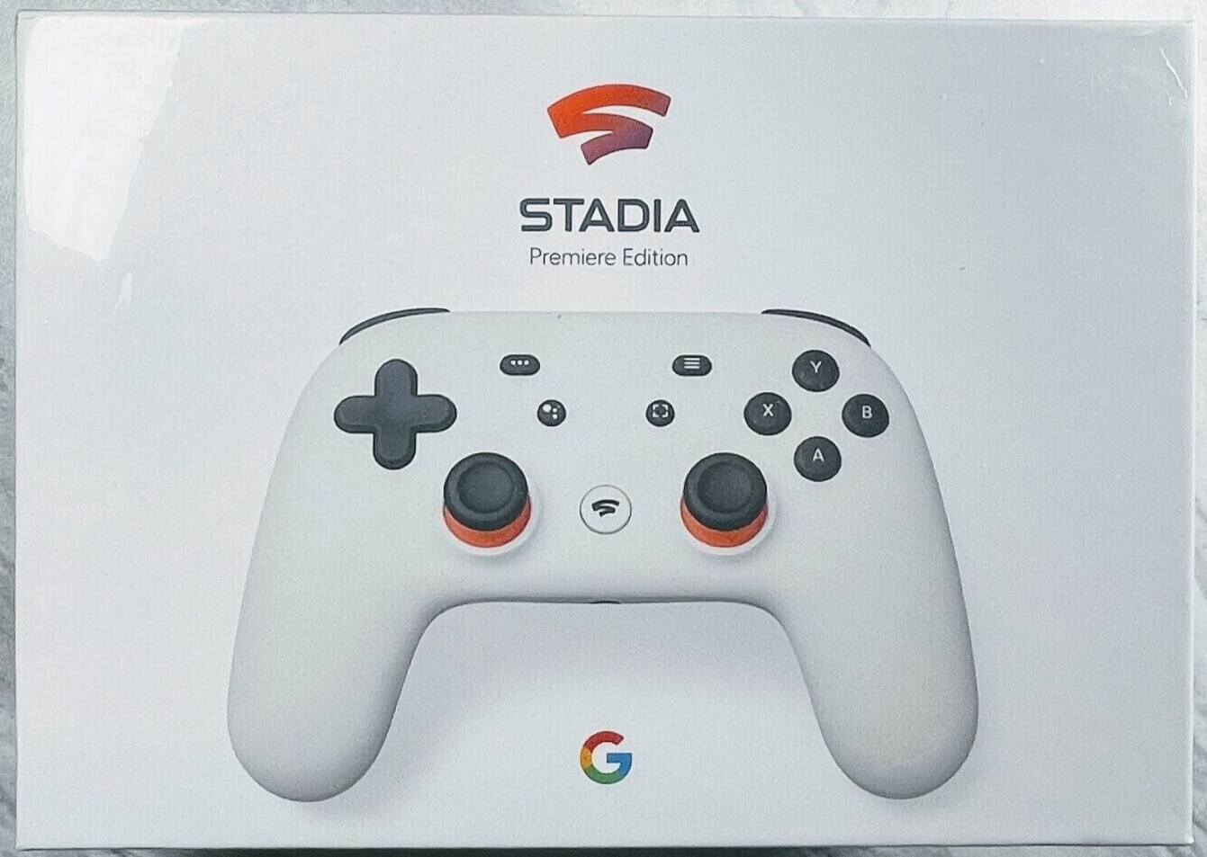 Brand New Google Stadia Premiere Edition White Controller + Chromecast Ultra