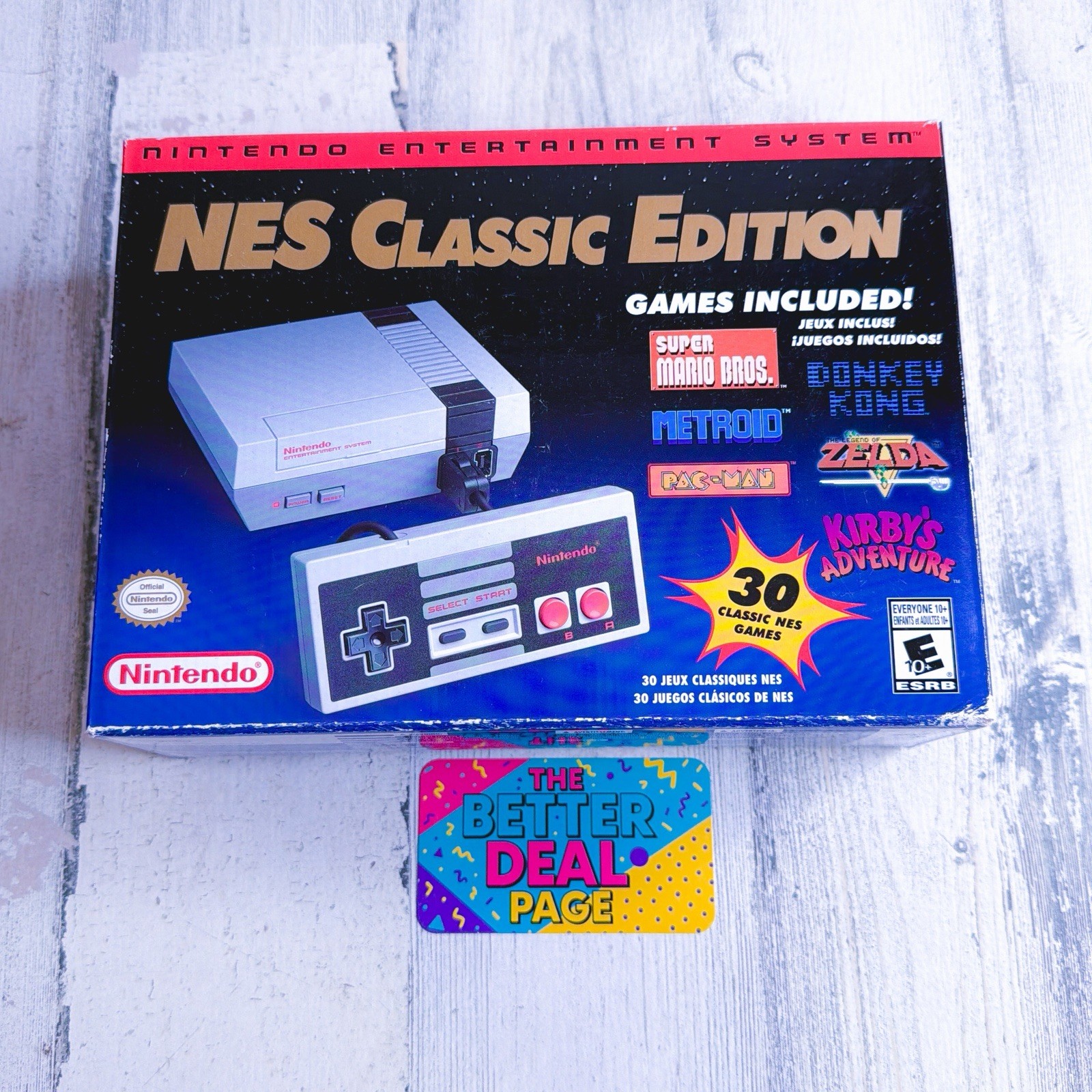 Nintendo NES Classic Edition Mini Entertainment Console with 30 Games MINT