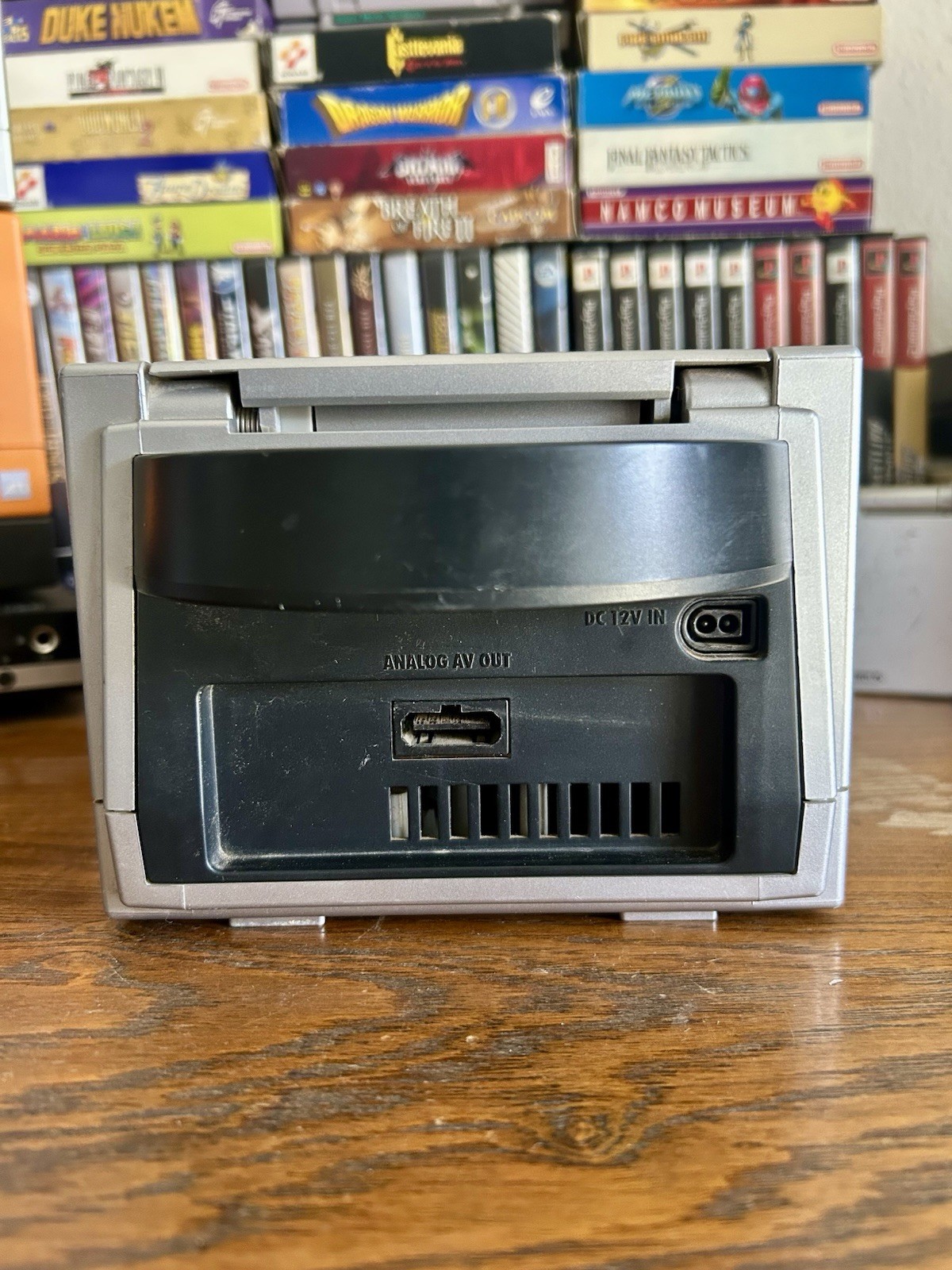 Nintendo GameCube DOL-101 Platinum With Matching Controller & Memory Card