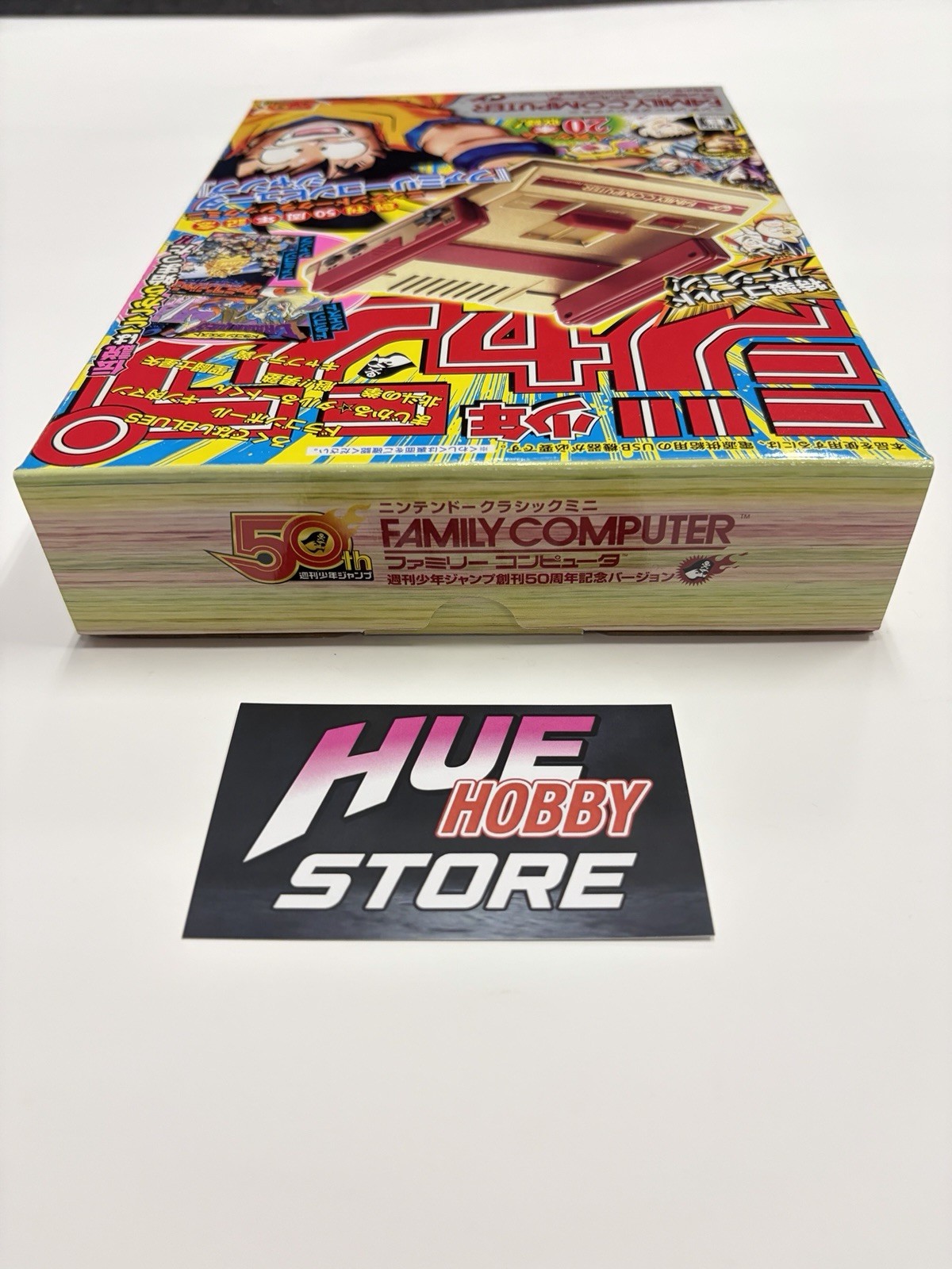 Nintendo Famicom Classic Mini Shonen Jump 50th Gold Console Mint Limited JP