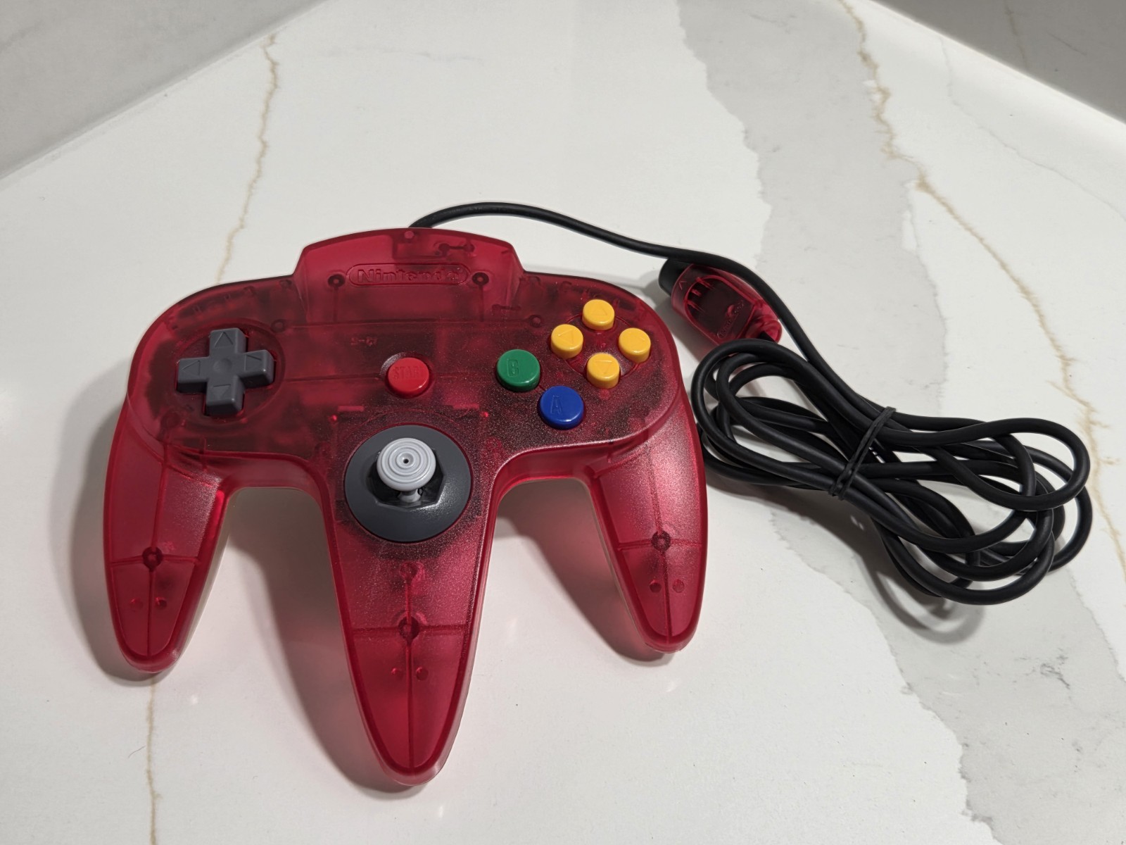 REGION-FREE Nintendo 64 N64 Clear Red & White Console Set Japan JPN | US SELLER
