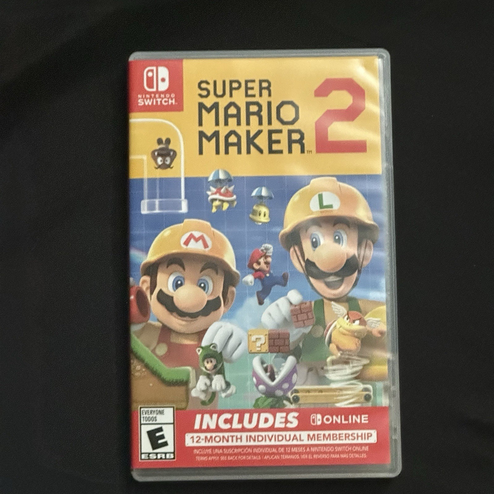 Nintendo Switch V1 Unpatched Console With Original Box, Accessories, and Game