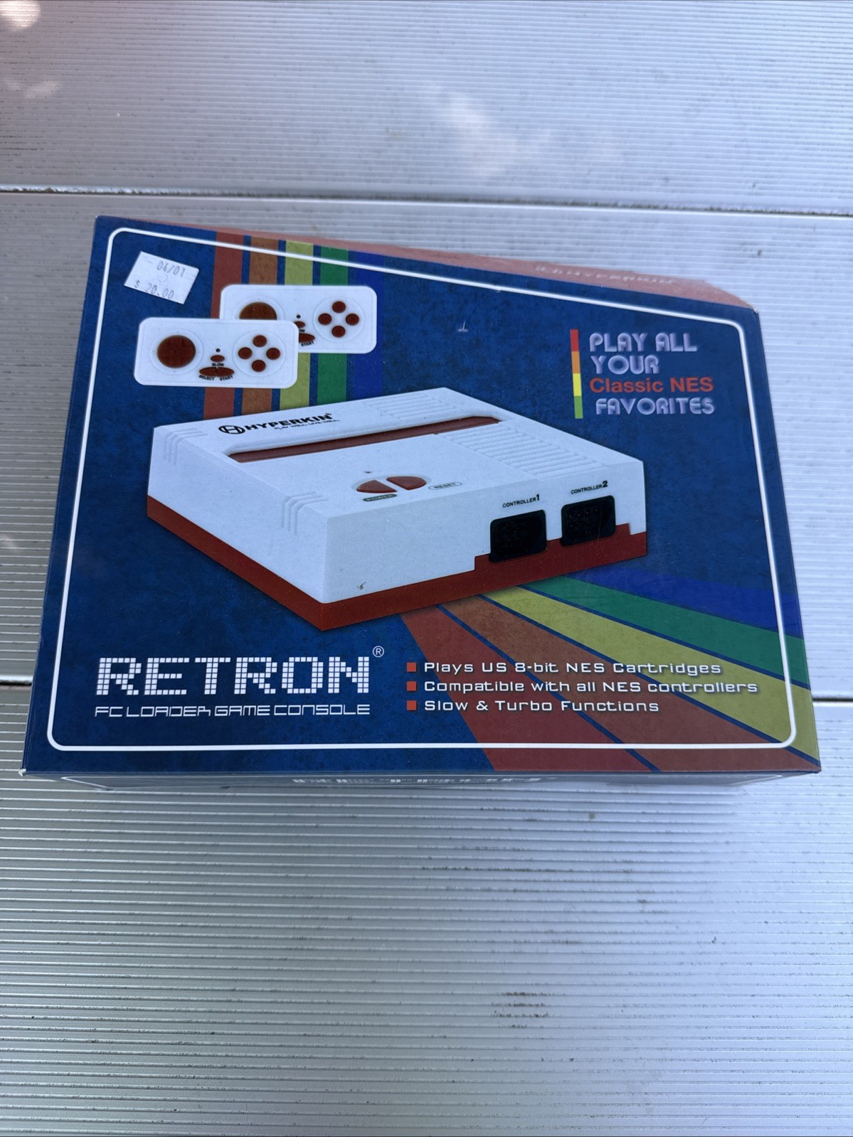 Hyperkin Retron 1 NES System Launch Edition White & Red Console M04041-RD