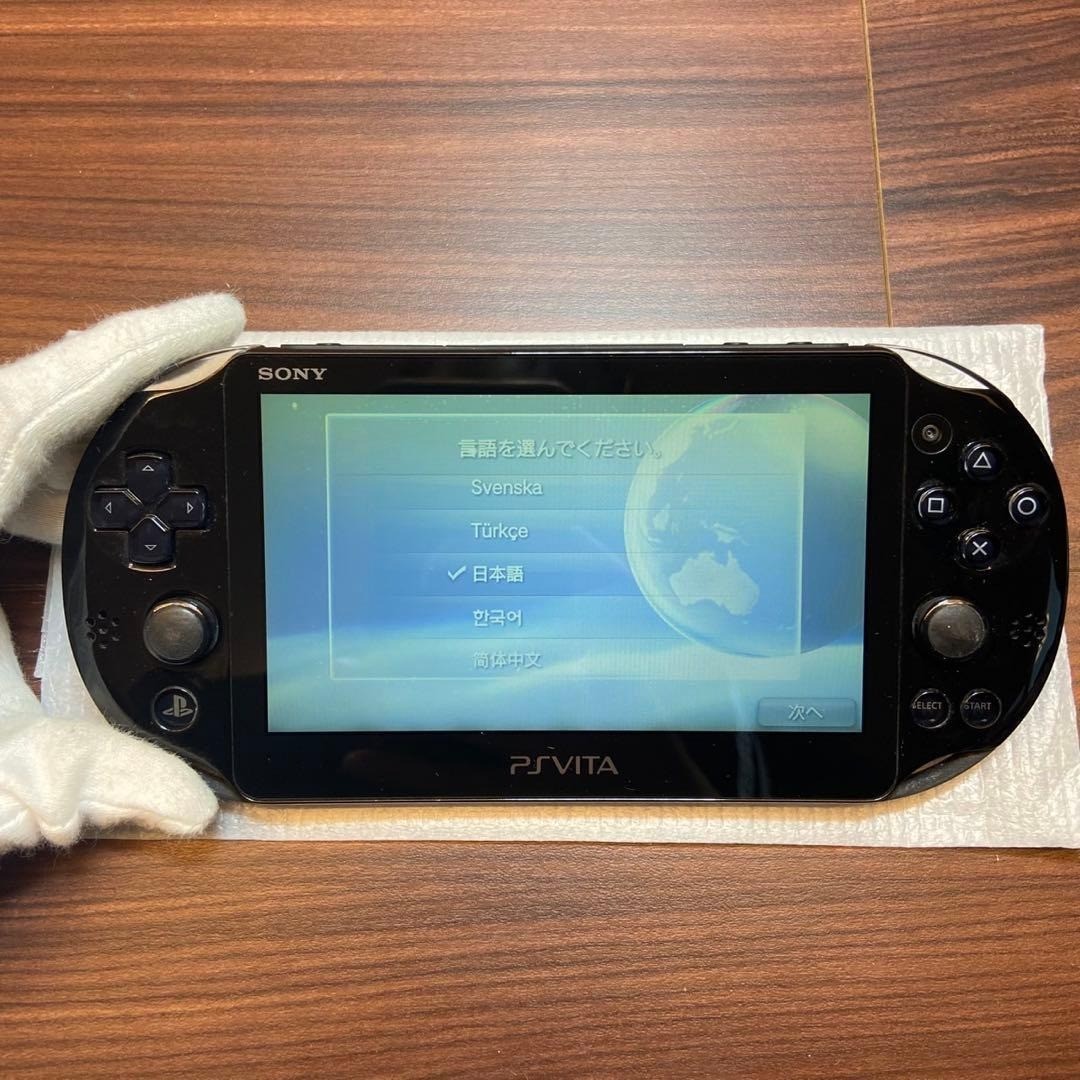 PSVita 2000 Black 5602 From Japan