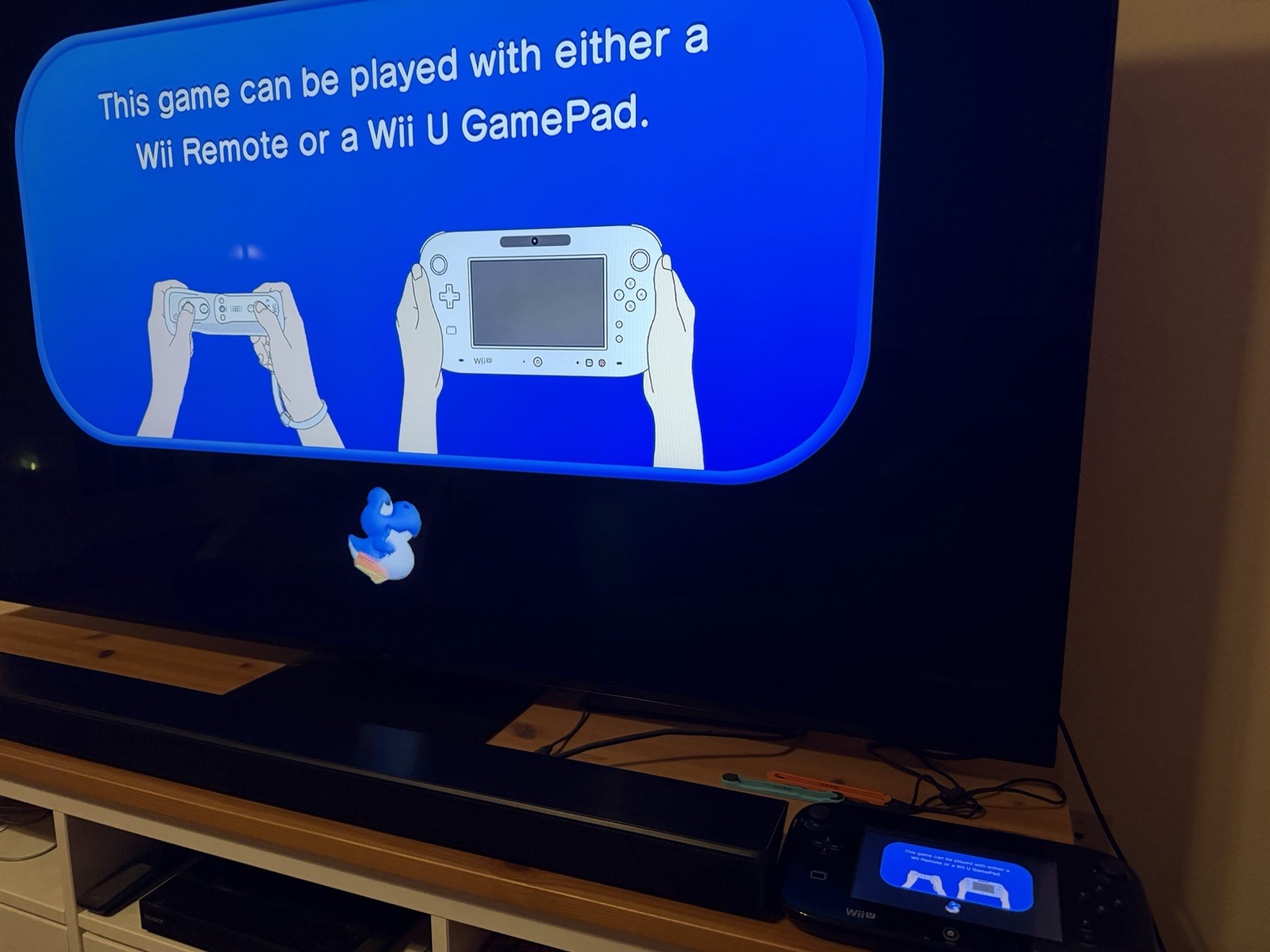 Nintendo Wii U Deluxe Set 32GB Black Console w/ GamePad, Cables & Box