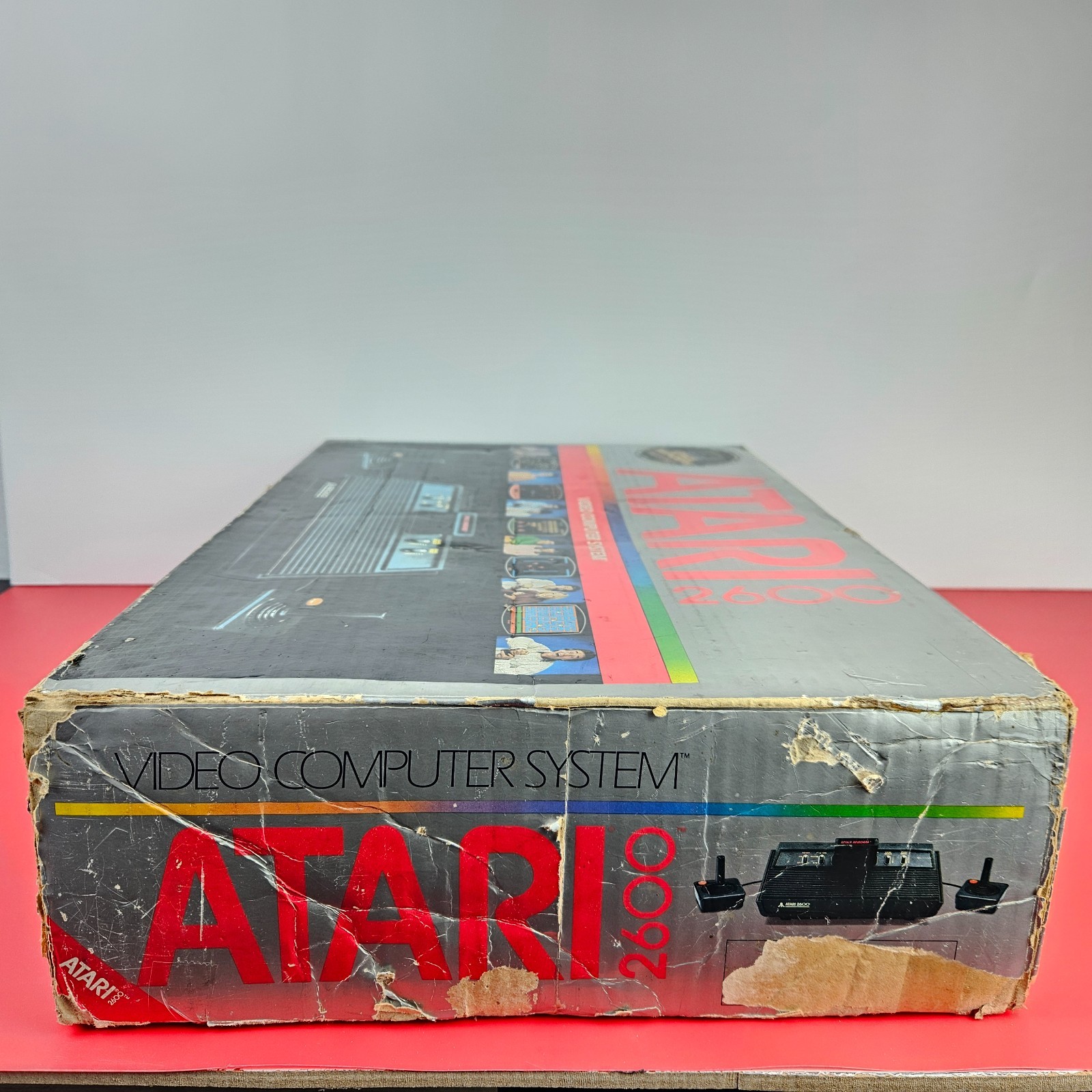 Atari 2600 “Darth Vader” VCS Console Box, Space Invaders, 2 Joysticks COMPLETE