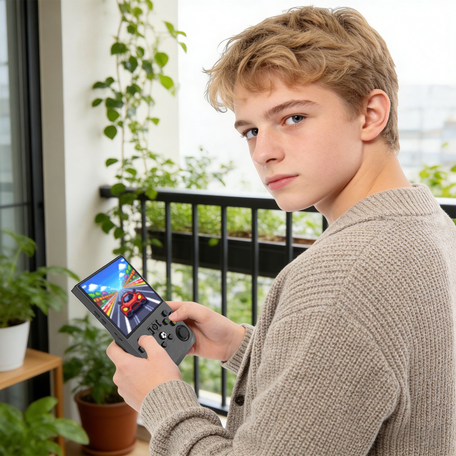 Handheld Game Console 4.0″ Large Screen Handheld Game Console 128G Handheld Game