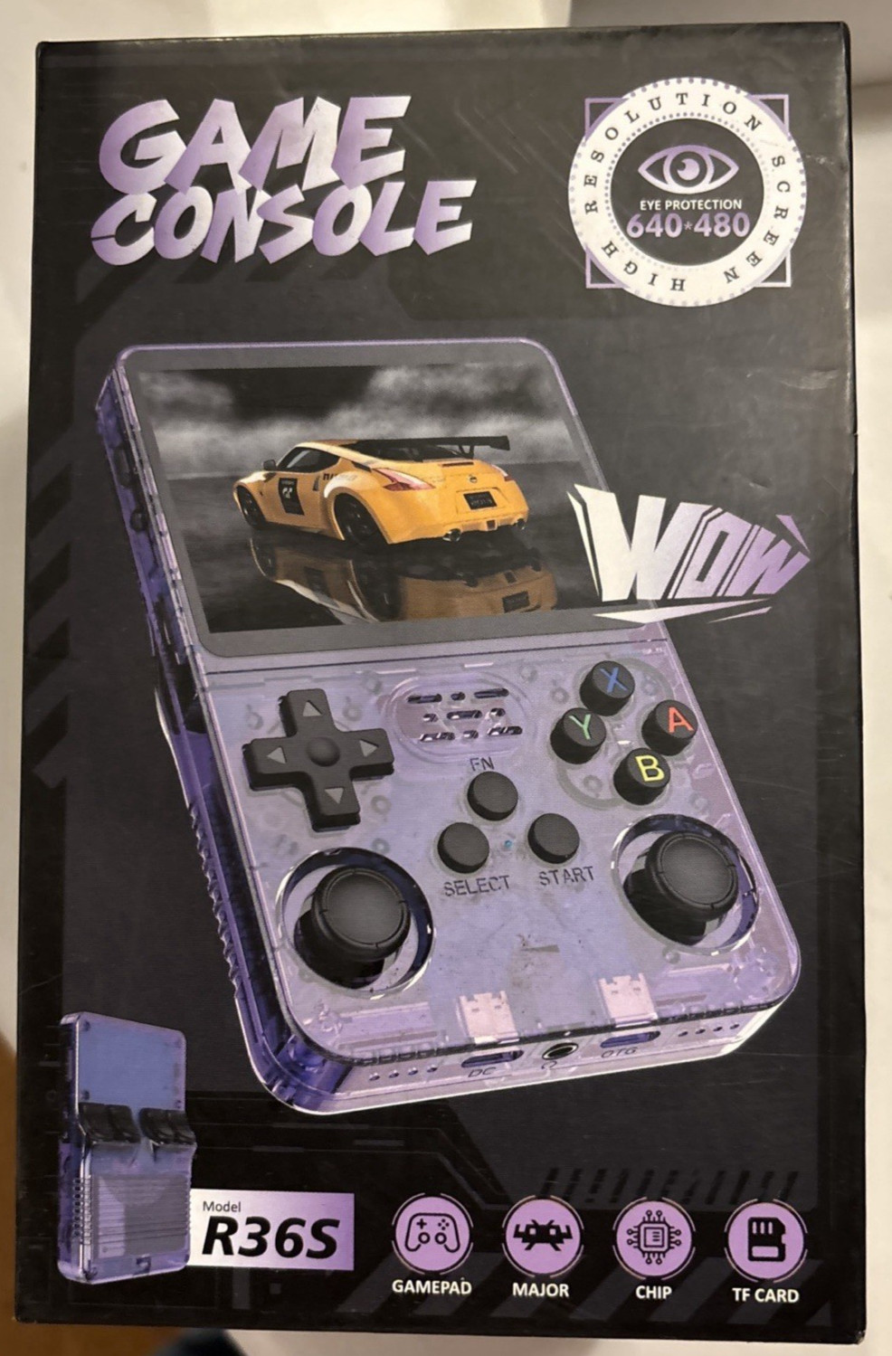 R36S Retro Handheld Video Game Console