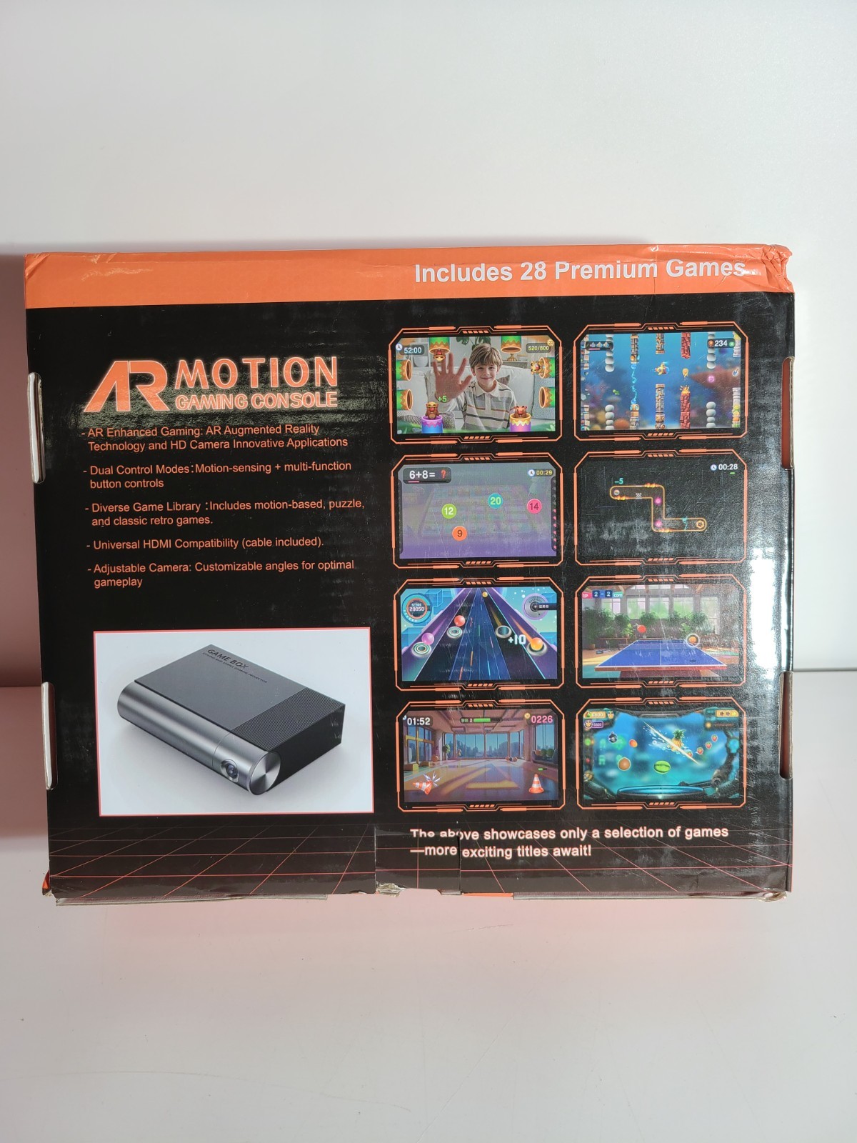 AR motion gaming console
