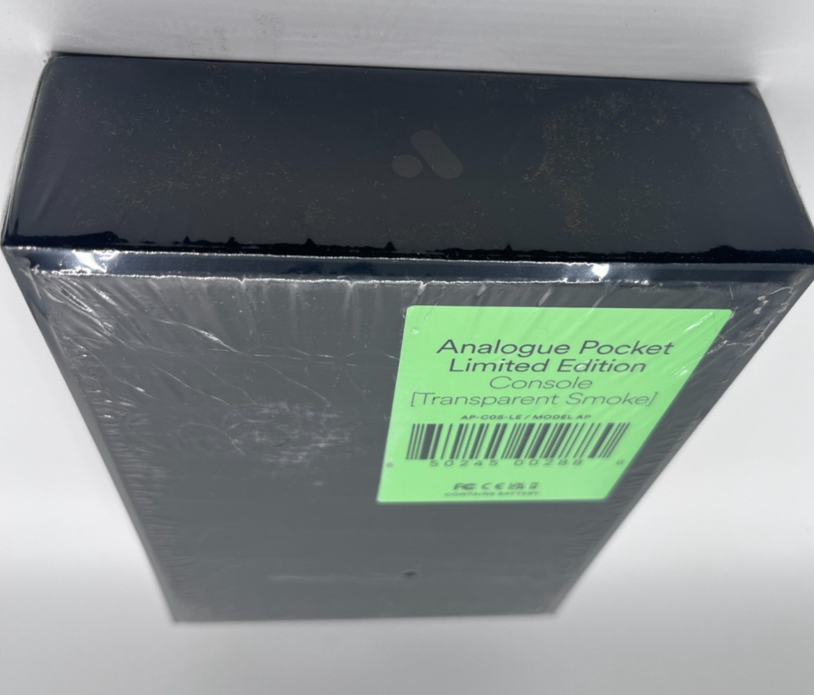 Analogue Pocket Limited Edition Transparent Smoke AP-C05-LE Factory Sealed New