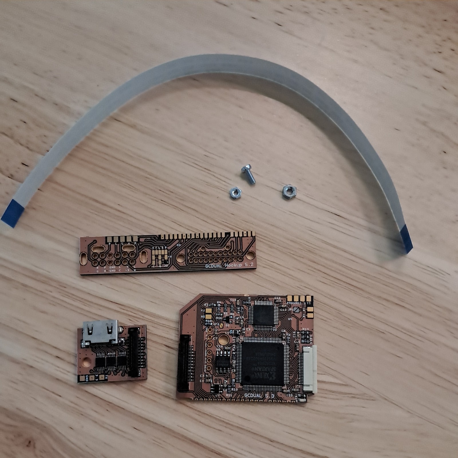 GCDual 5.3 Nintendo GameCube GC 480p Internal Upgrade Kit Mod HDMI