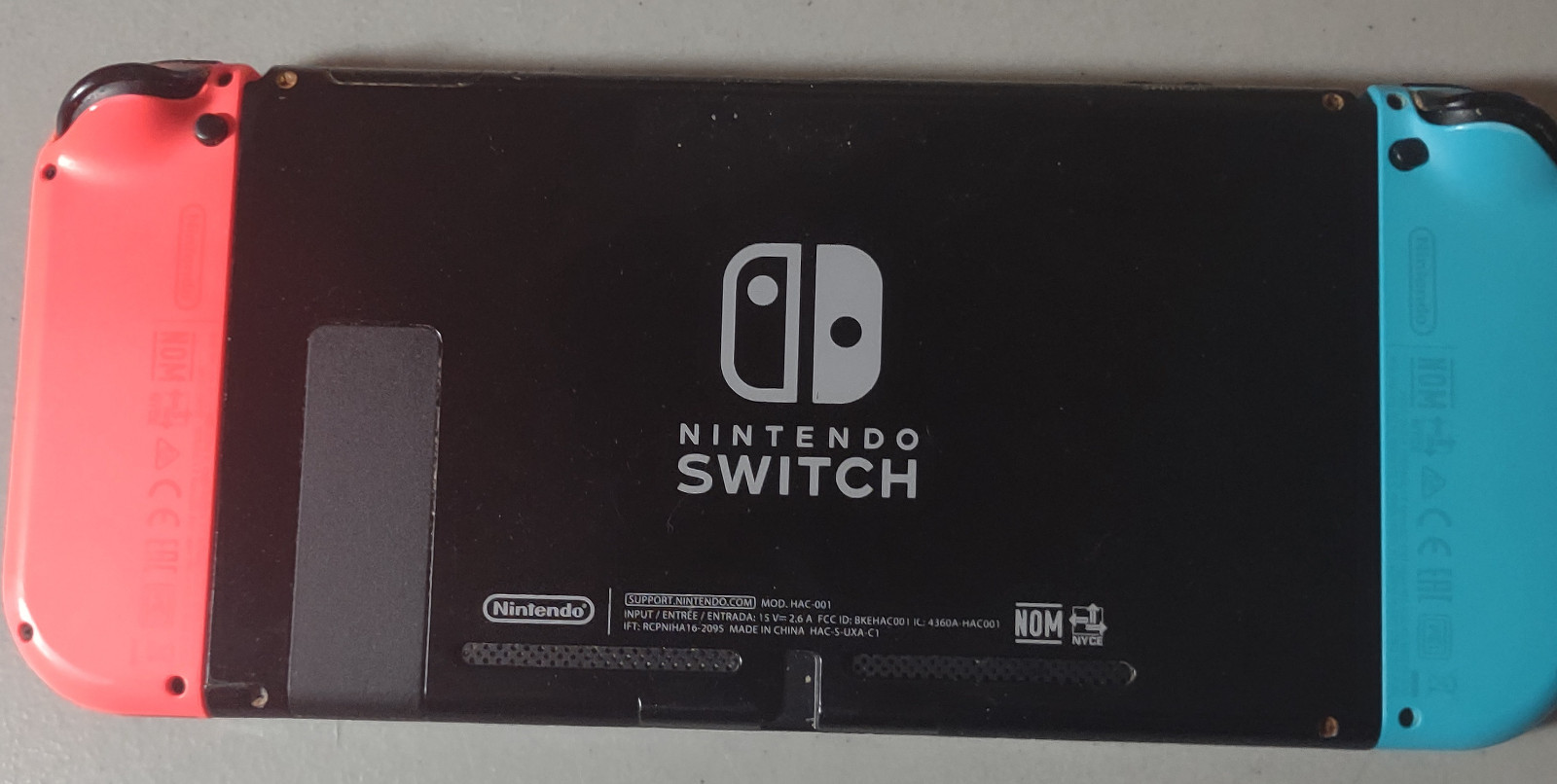 Nintendo Switch 32GB V1 Gray Console + 512GB SD Card – read description