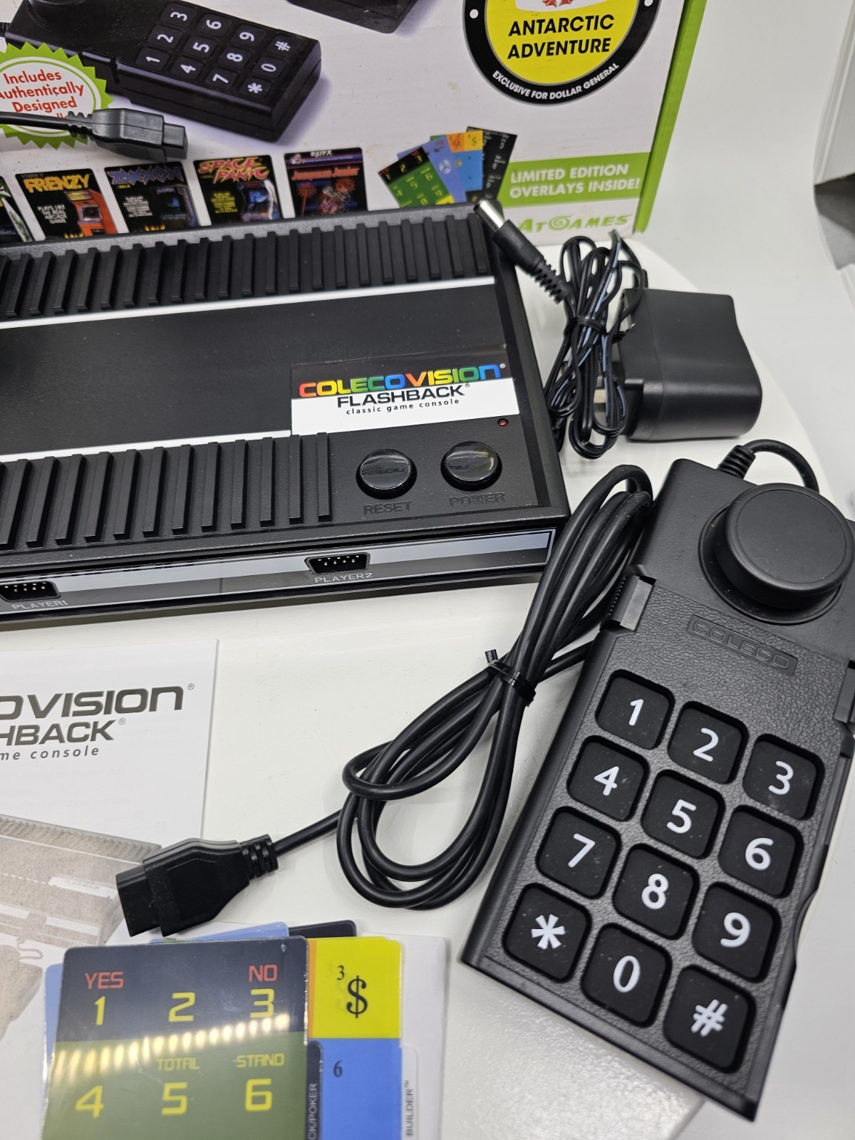 AtGames ColecoVision Flashback Classic Game Console 61 Games – Dollar General Ex