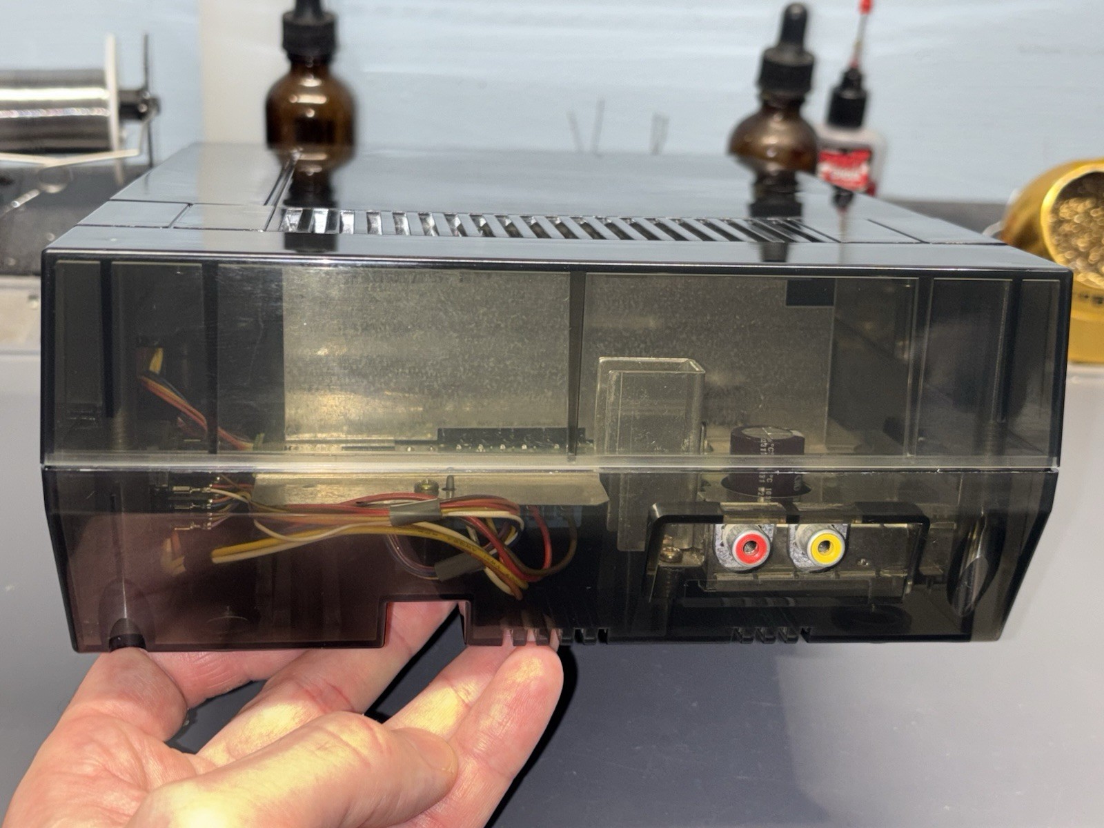 Ultimate NES RGB Nintendo Front Loader Recap LED Expansion Audio S-Video NESRGB
