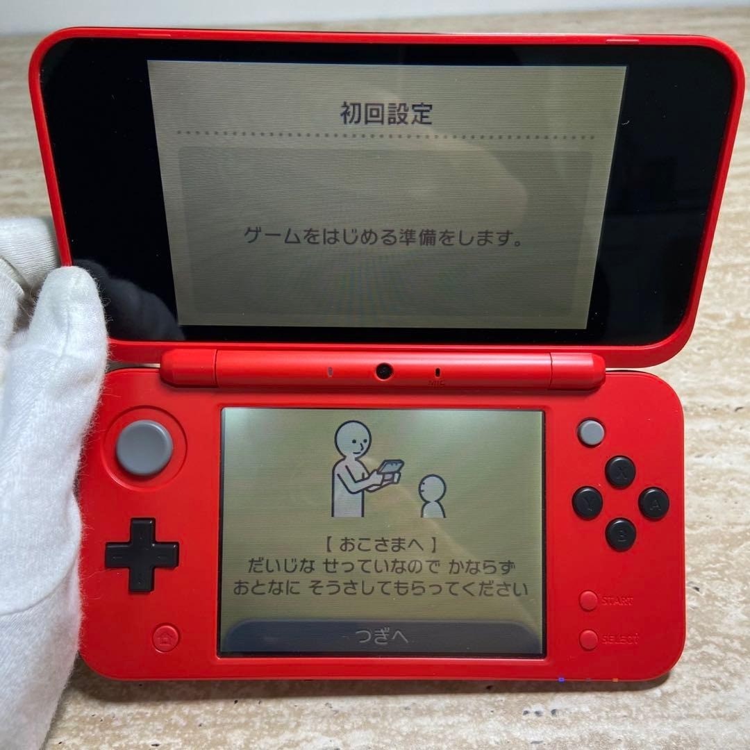 Nintendo New 2DS LL Pokemon Poke Ball Edition Console Complete Tested JP 6471