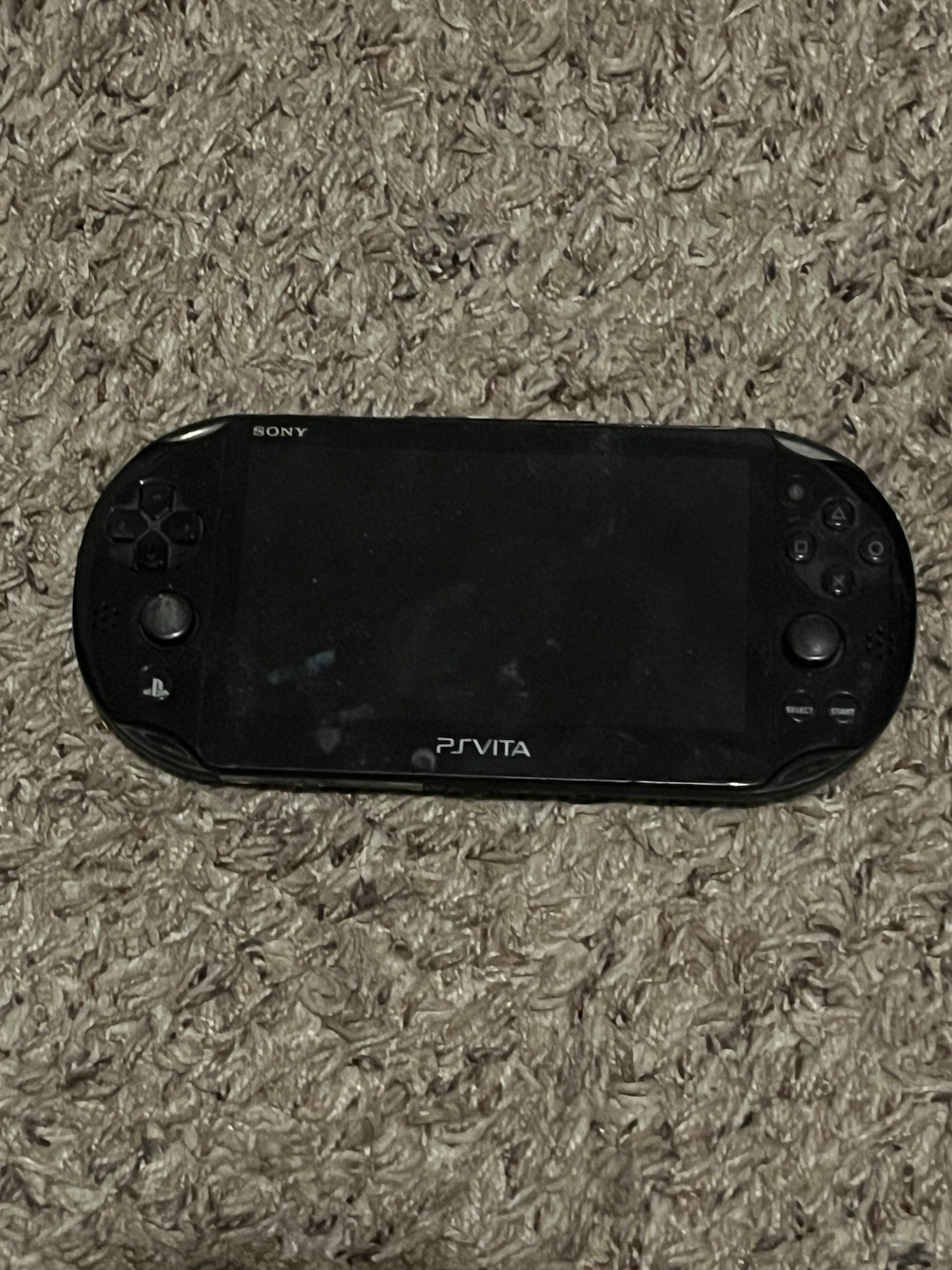 Sony PlayStation Vita Crystal Black Gaming Handheld System READ DESCRIPTION