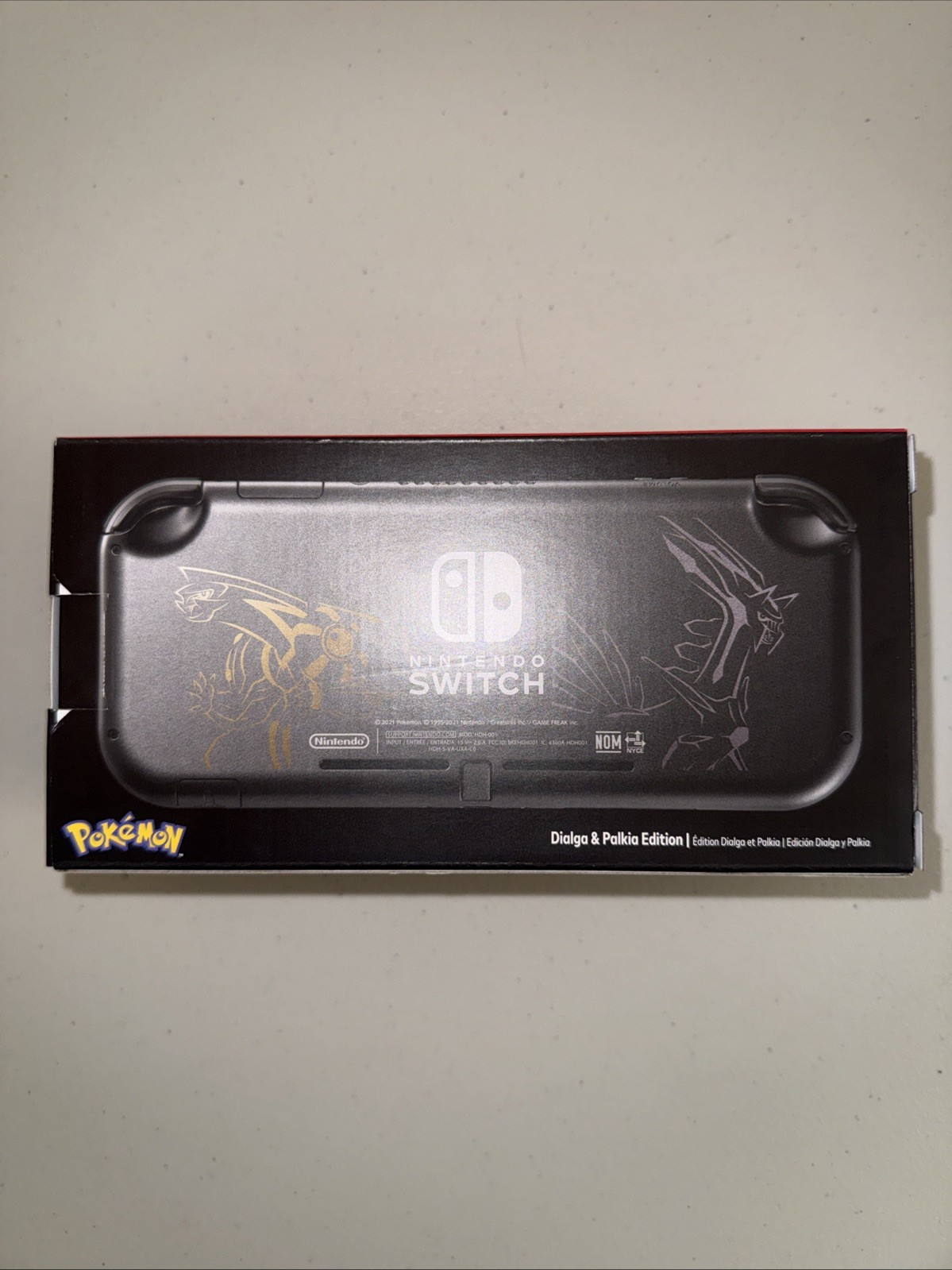Nintendo Switch Lite Pokemon Dialga & Palkia Console US Version Unopened
