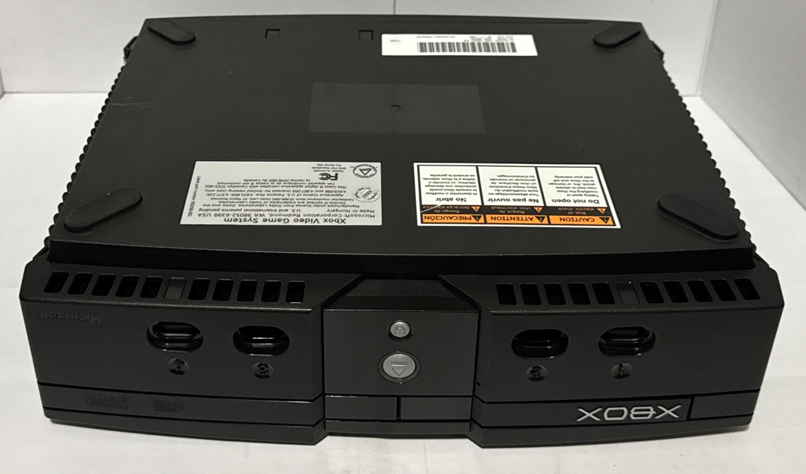 Microsoft Xbox OG Console Only Revision 1.0 Serviced Deep Cleaned Tested 👀 Read