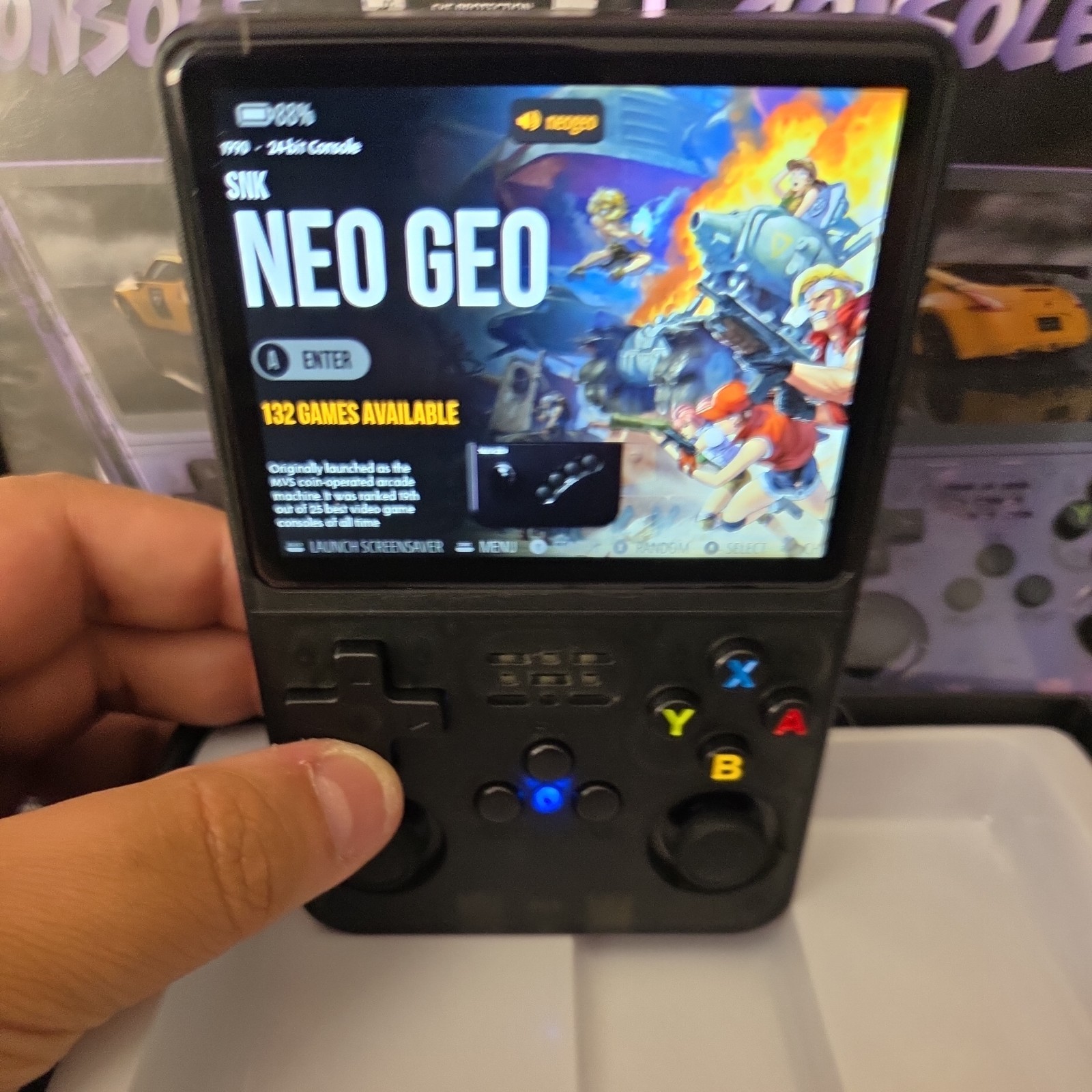 R36S Retro Handheld Game Console 22,000 Games 3.5 Inch IPS Screen – Random color