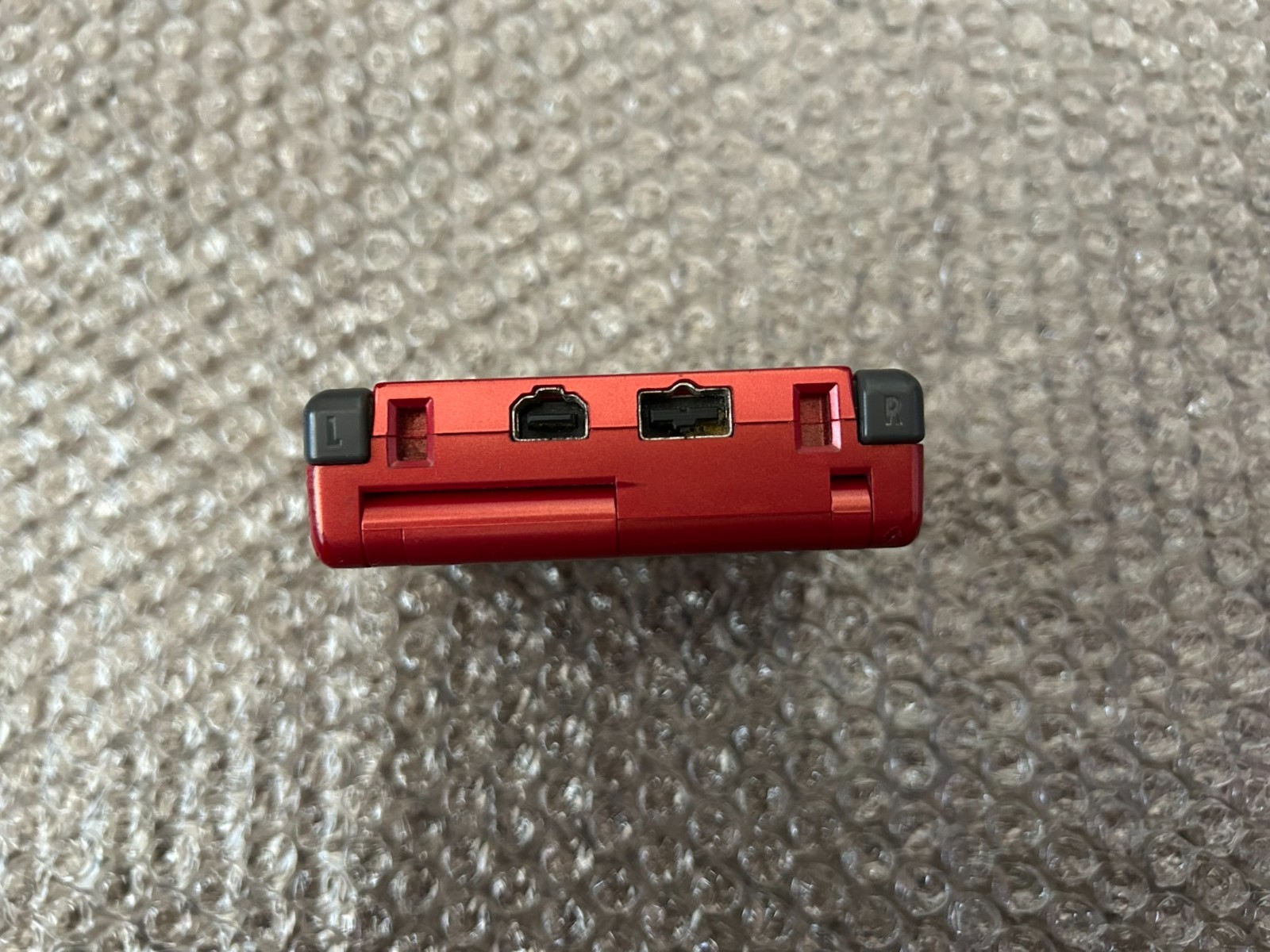 *READ* Nintendo Game Boy Advance SP Handheld System – Flame Red GBA Console